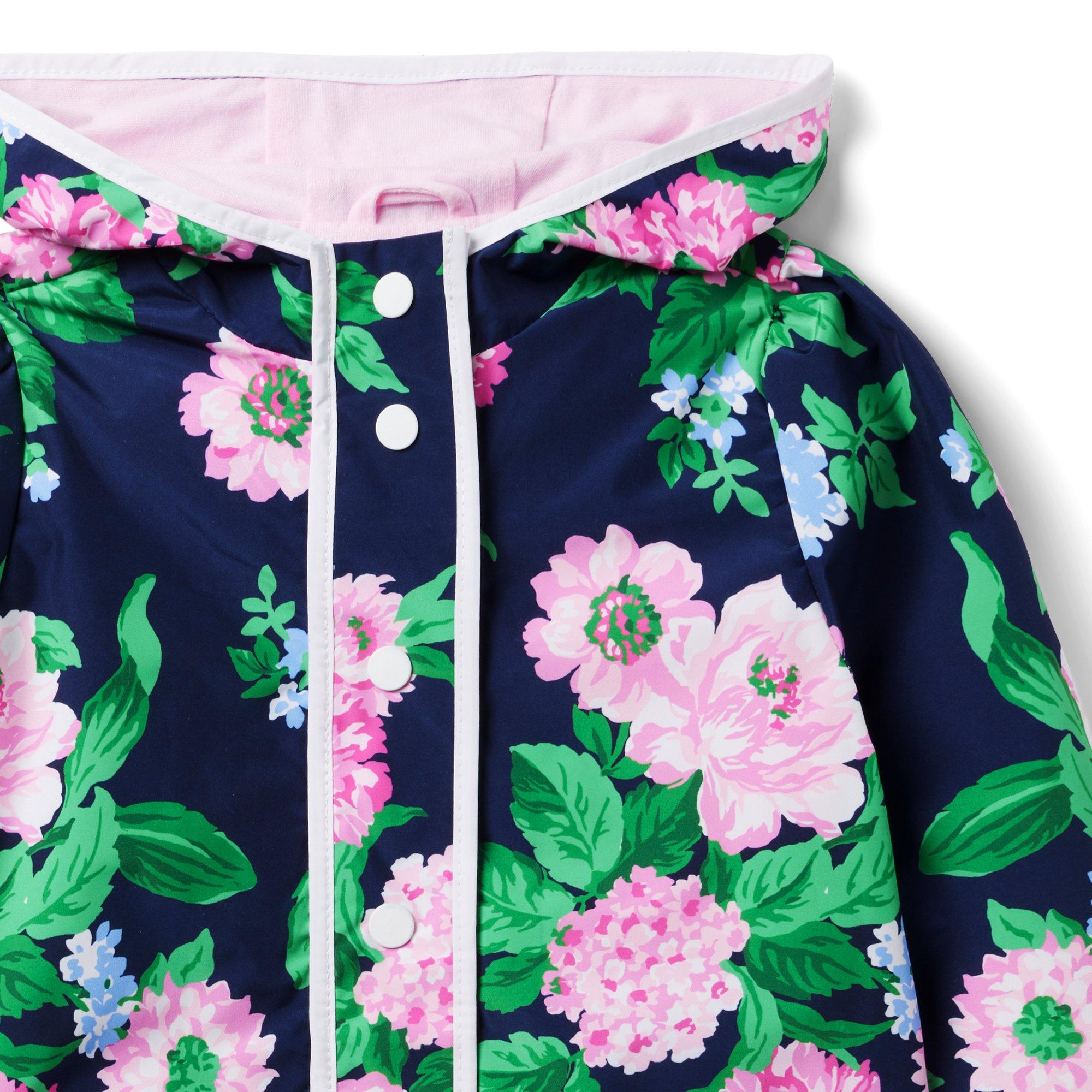 The Classic Floral Raincoat