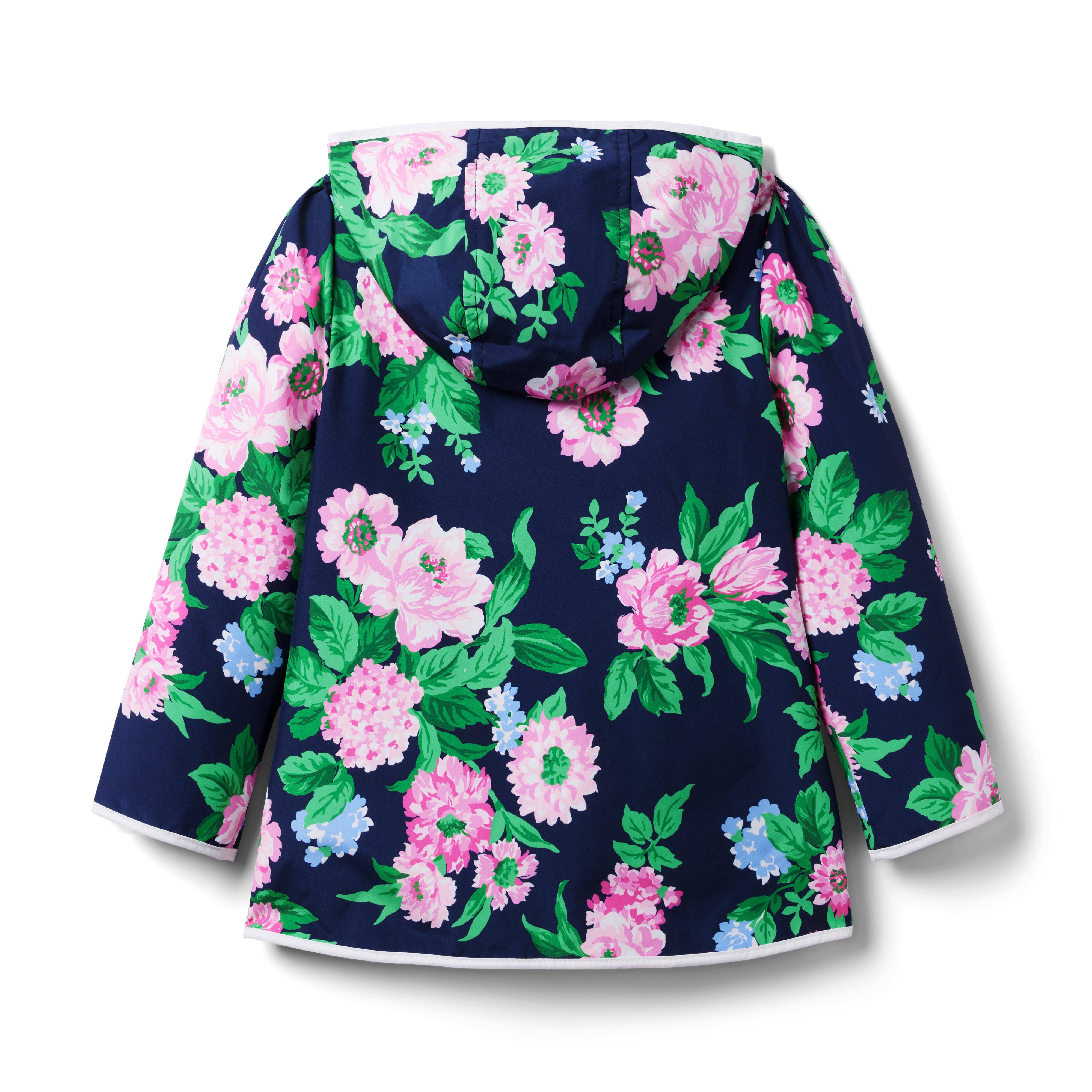 The Classic Floral Raincoat