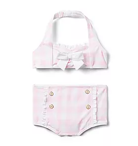 Recycled Gingham 2-Piece Swimsuit