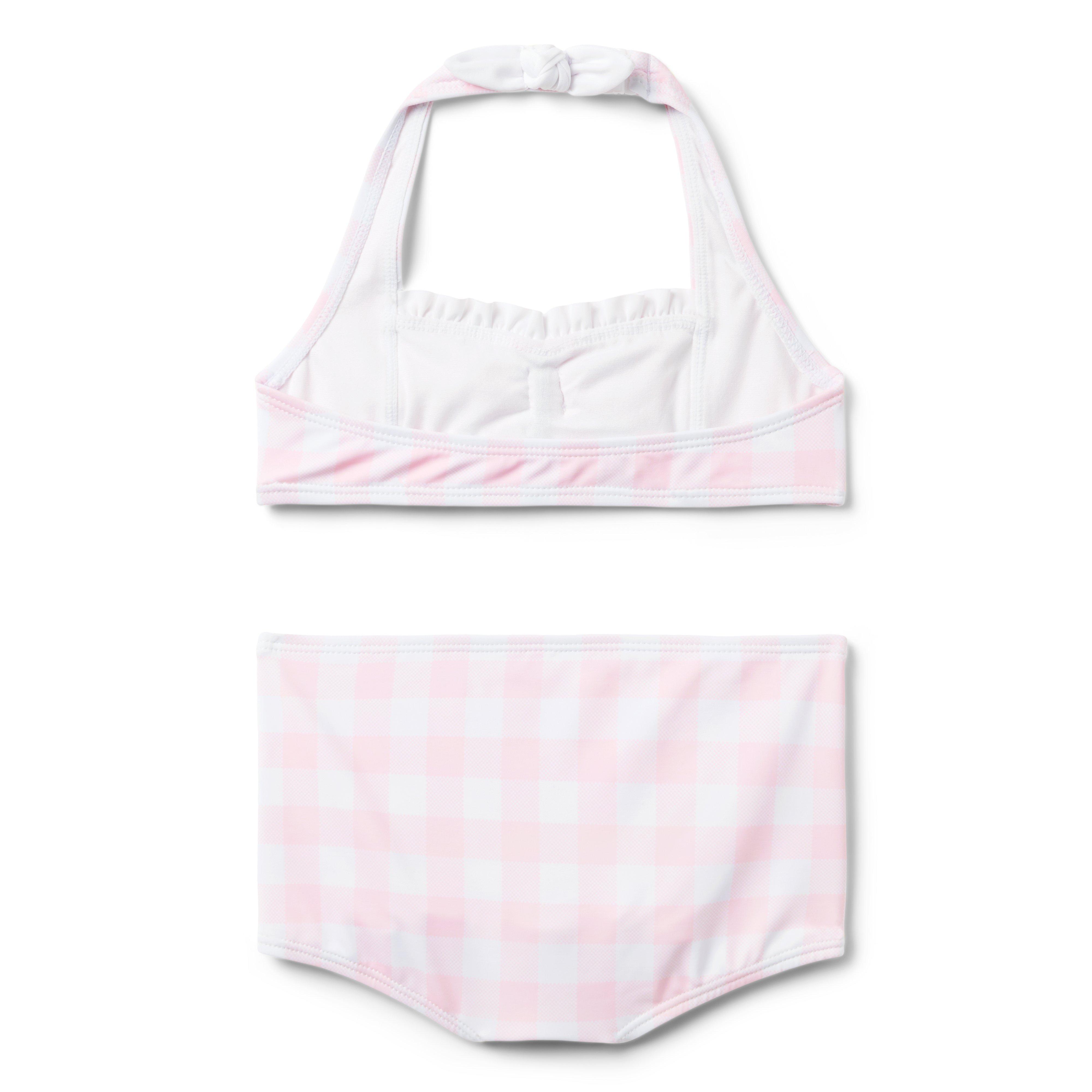 Recycled Gingham 2-Piece Swimsuit image number 1