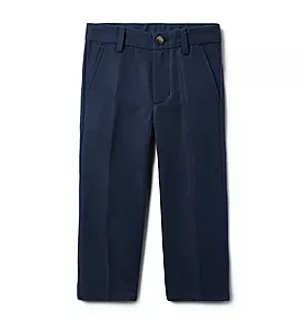 Linen-Cotton Suit Pant