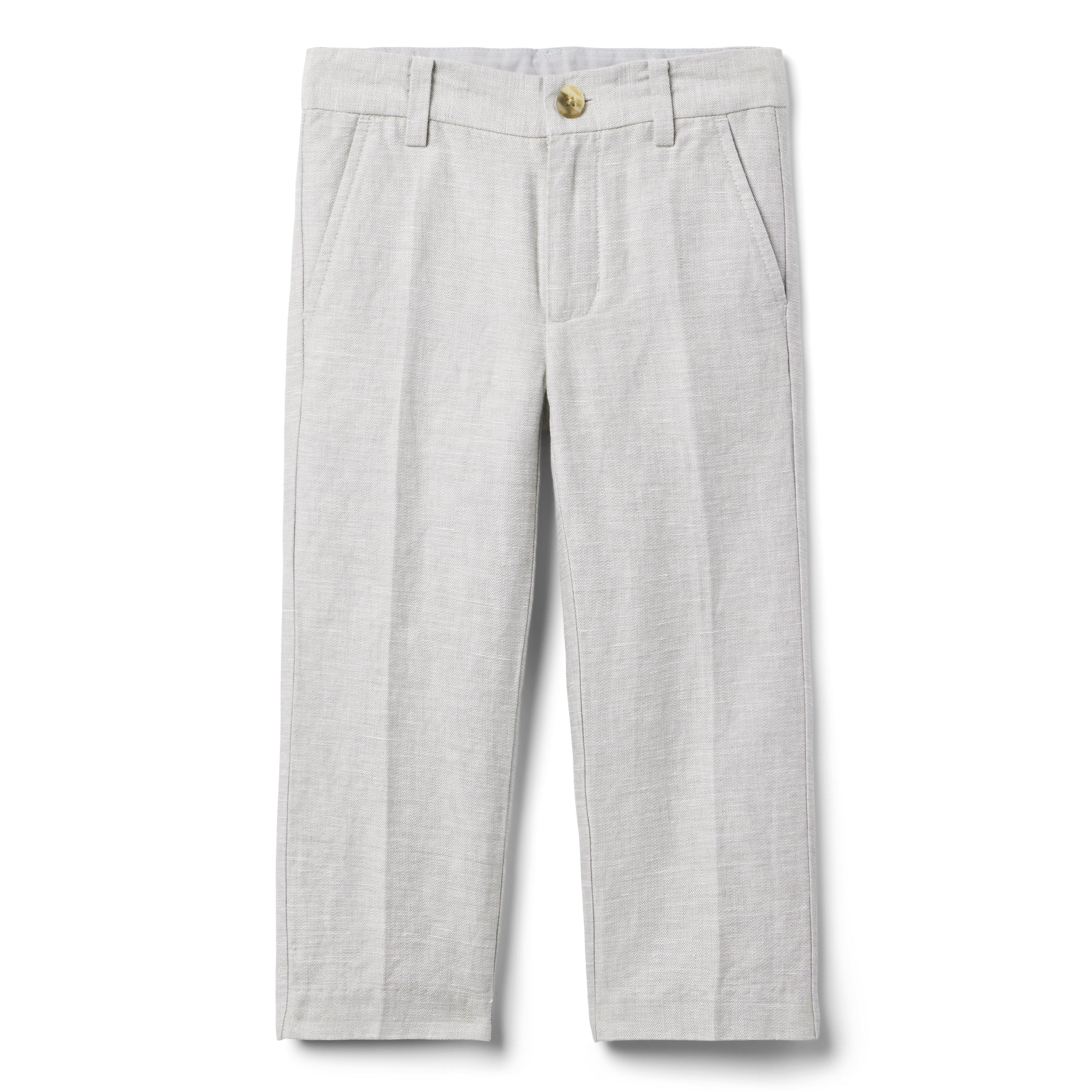 Linen-Cotton Suit Pant