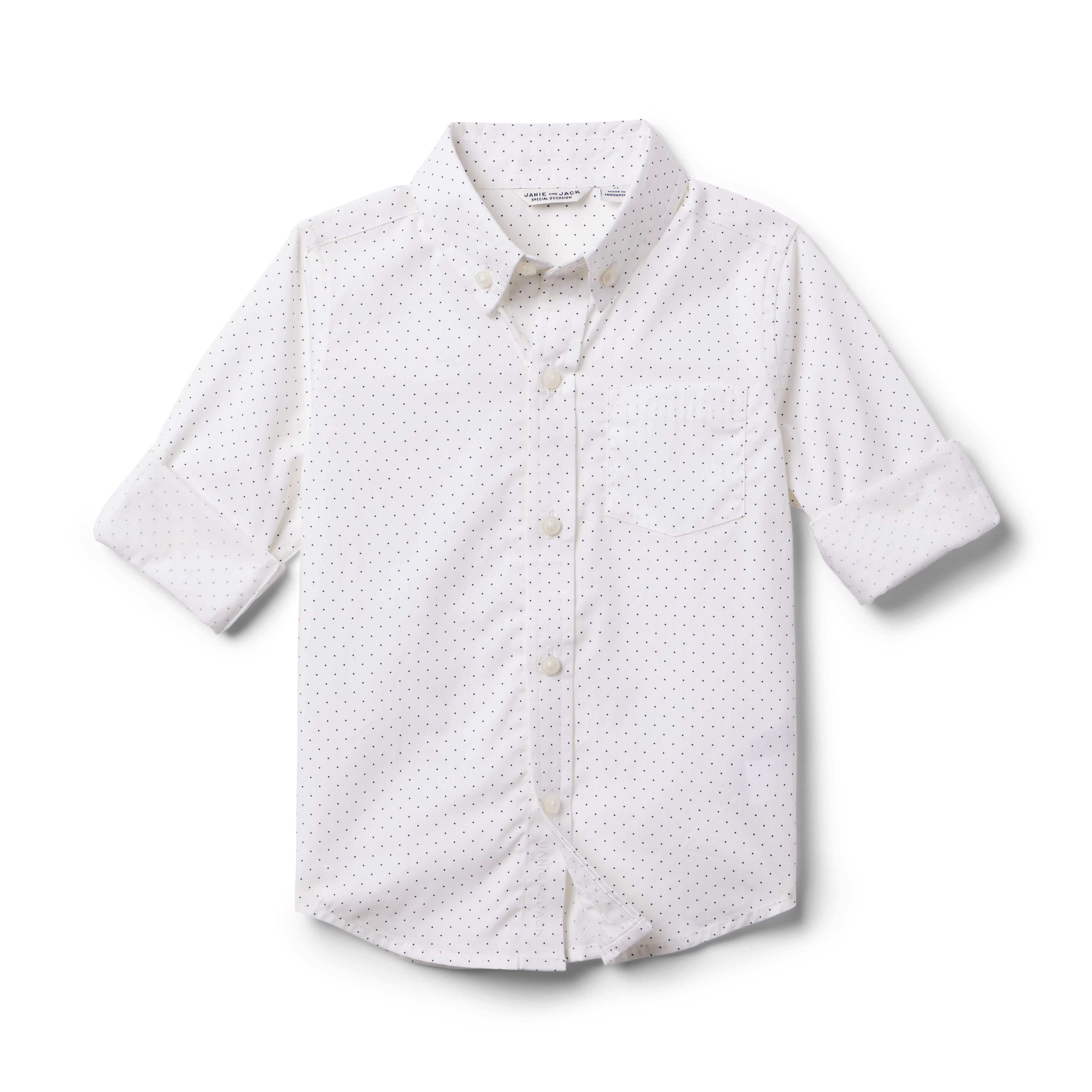 Dot Poplin Shirt image number 2