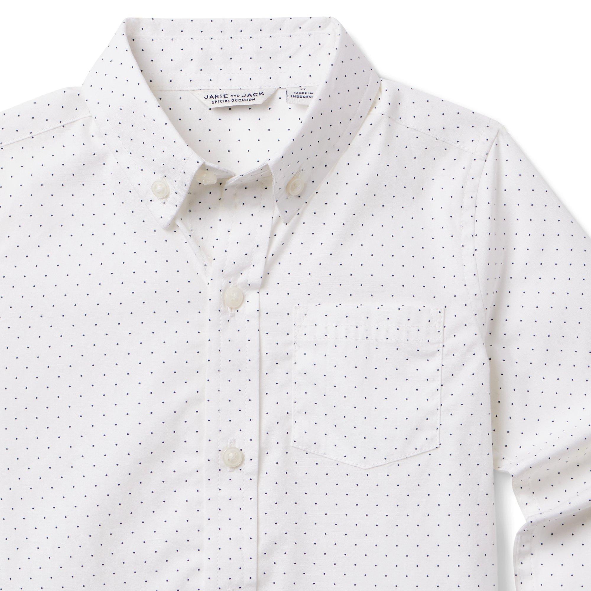 Dot Poplin Shirt image number 3