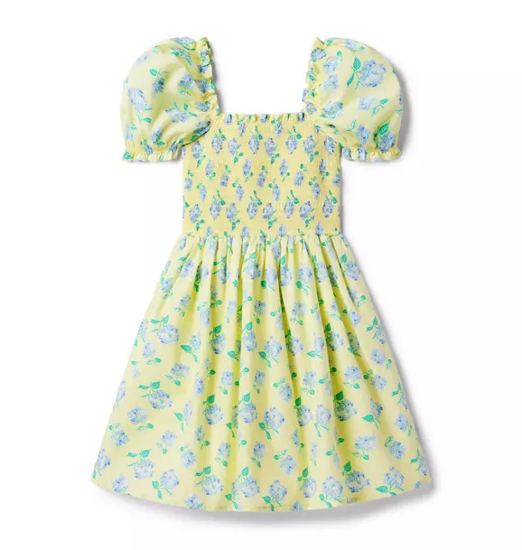 The Grace Smocked Puff Sleeve Dress image number 0