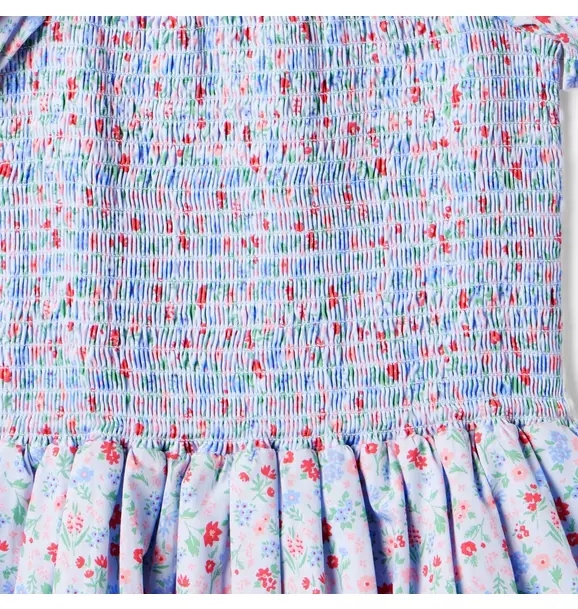 The Grace Smocked Puff Sleeve Dress image number 2