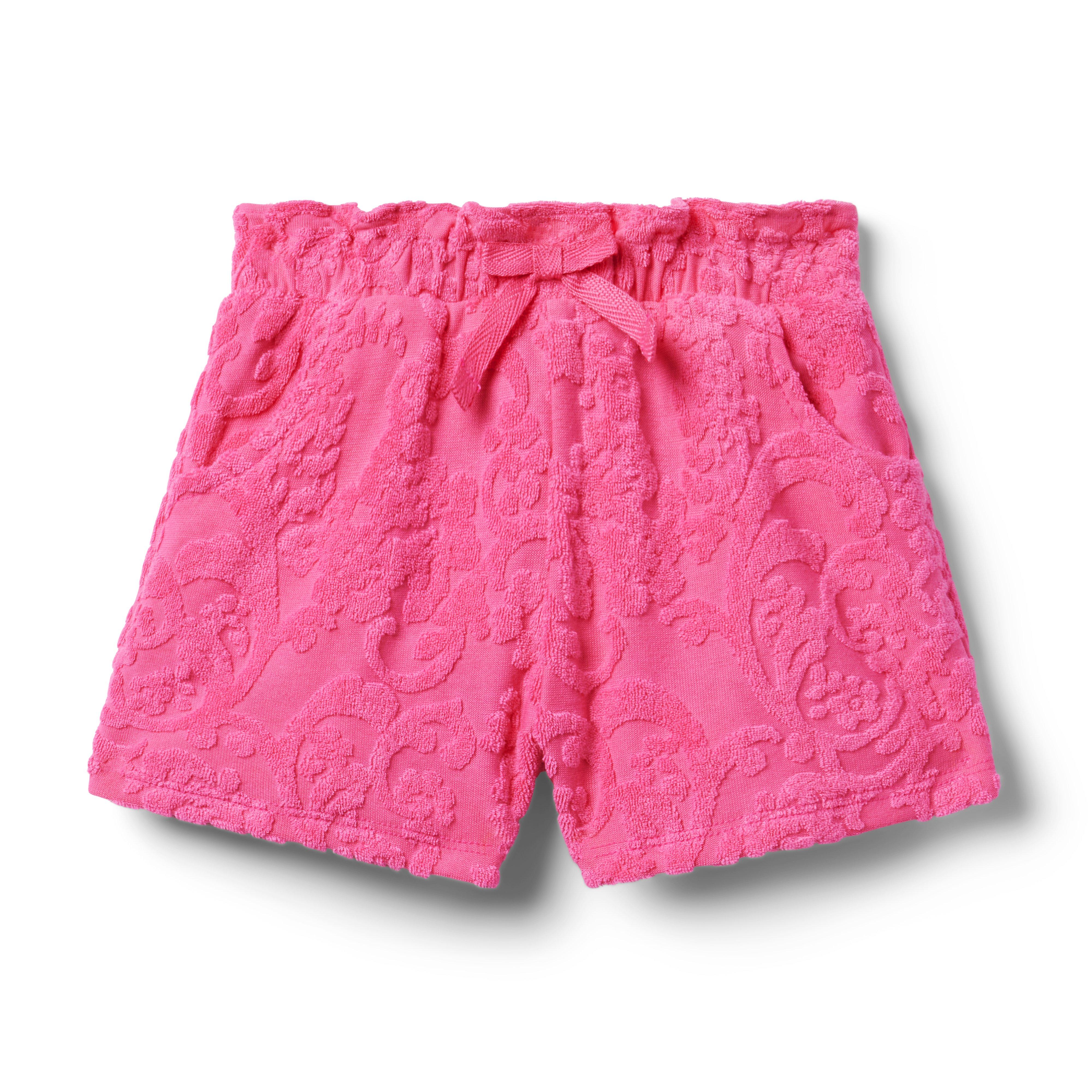 Floral Terry Jacquard Short