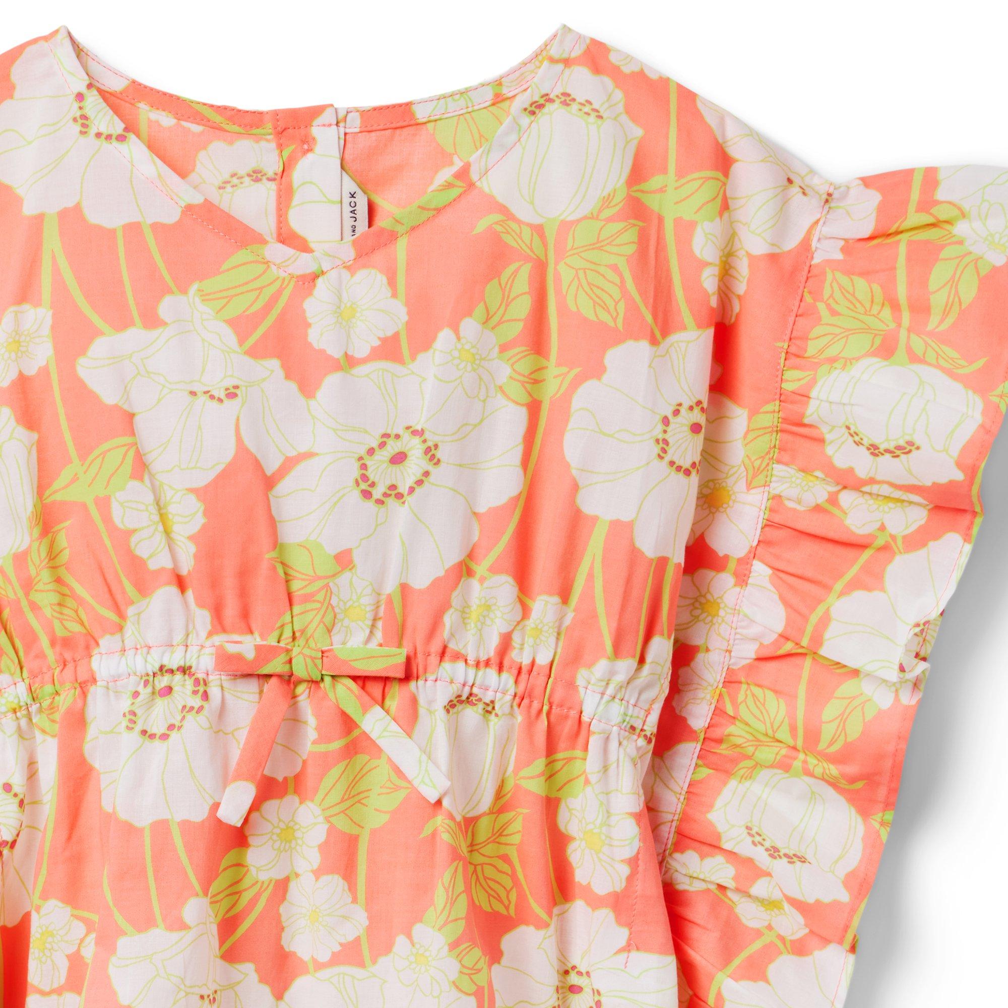 The Floral Frills Swim Cover-Up image number 3