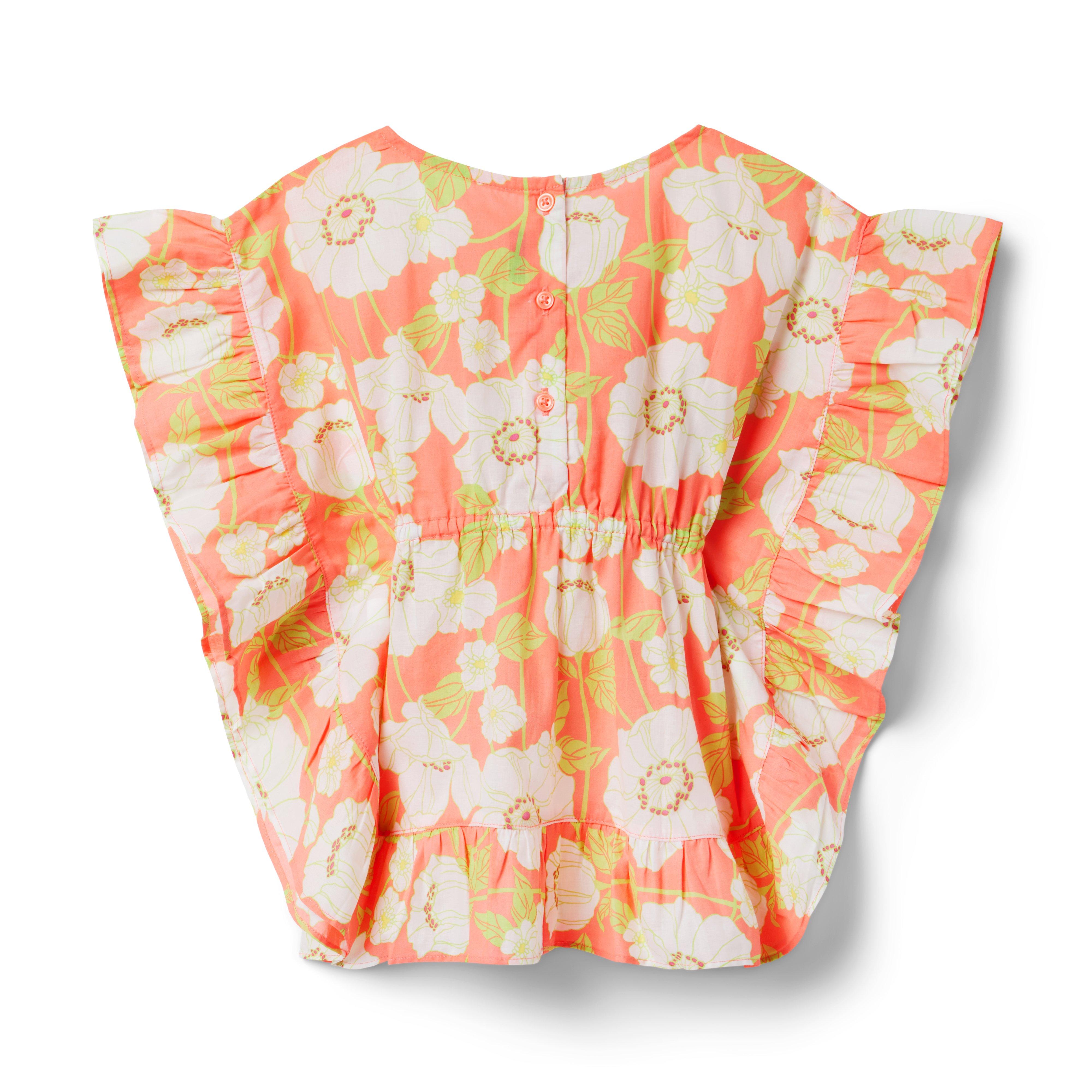 The Floral Frills Swim Cover-Up image number 1