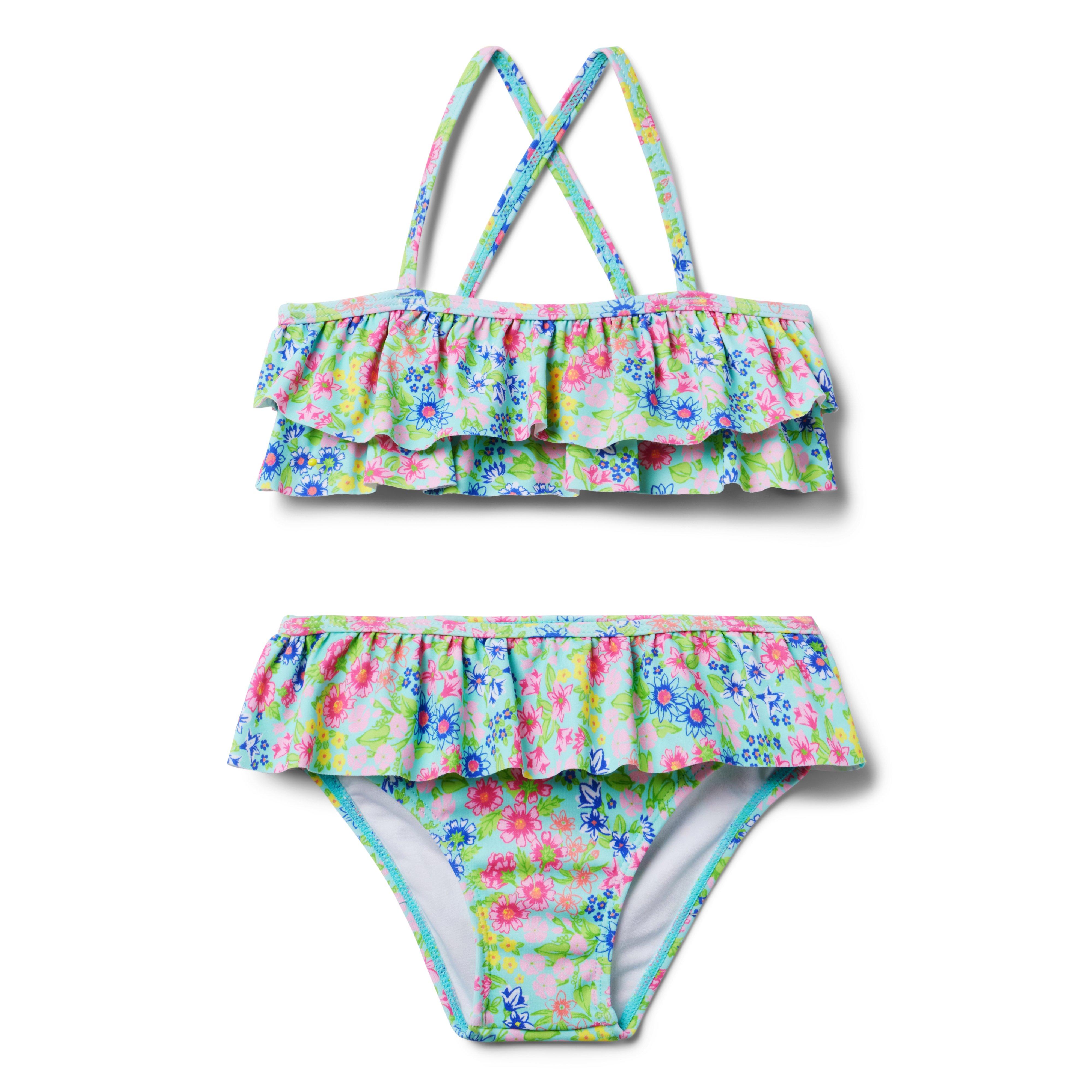 Recycled Floral 2-Piece Swimsuit  image number 0