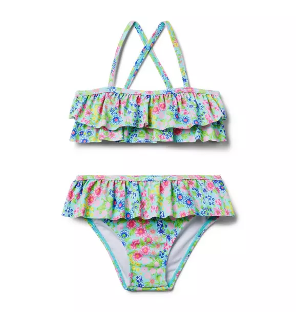 Recycled Floral 2-Piece Swimsuit  image number 0