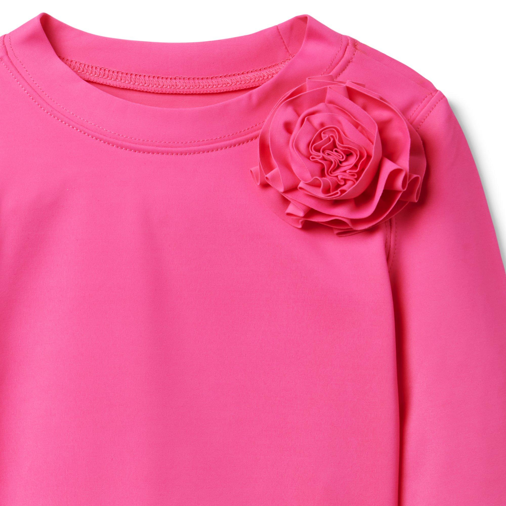 Recycled Rosette Rash Guard