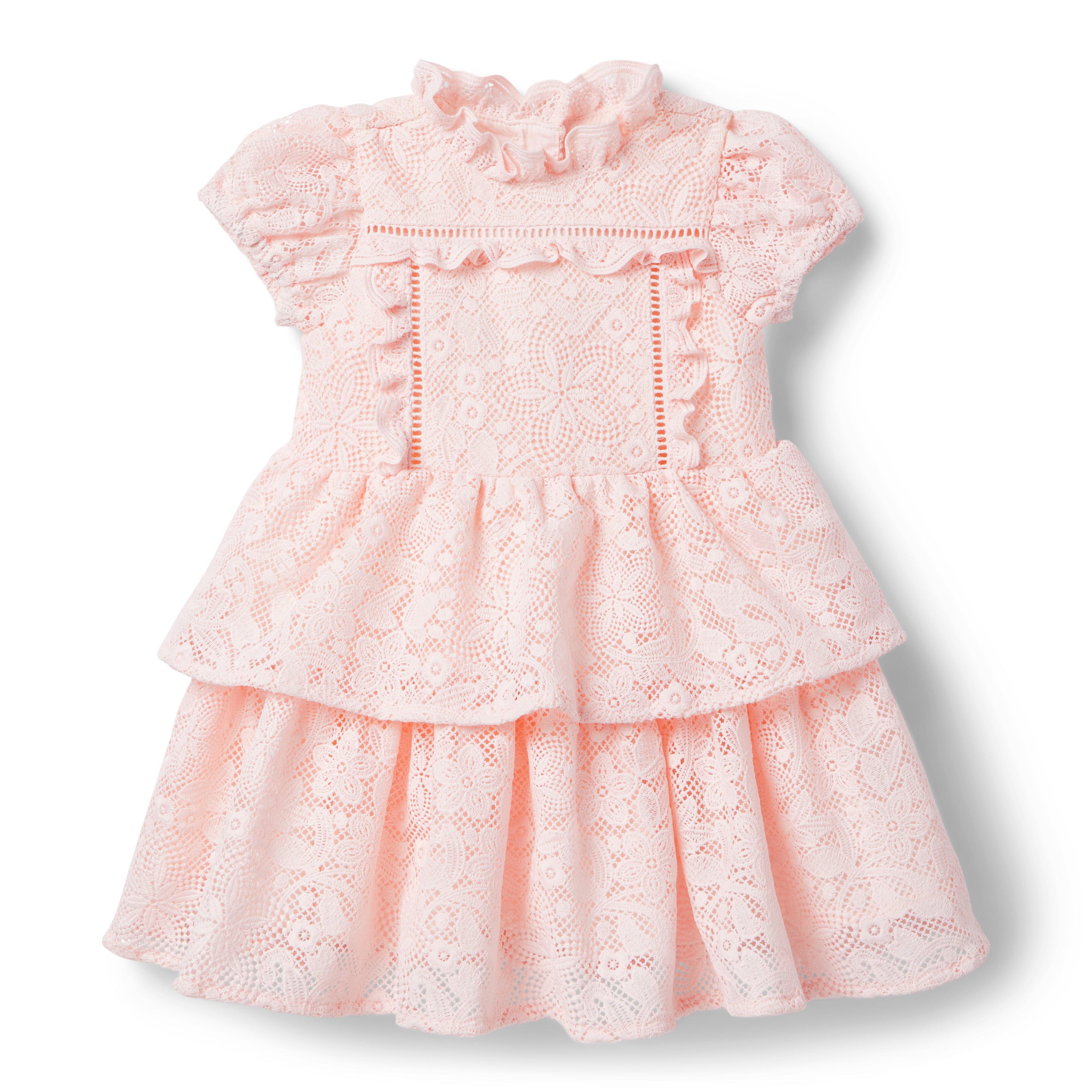 Lace Tiered Party Dress