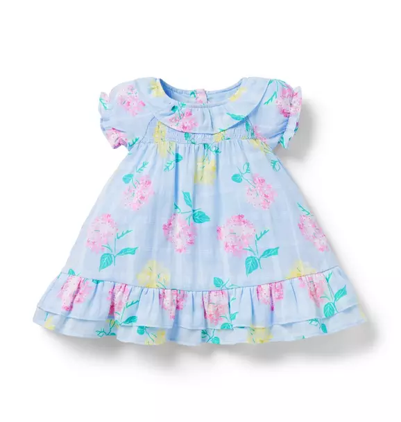 Baby Floral Ruffle Dress image number 0