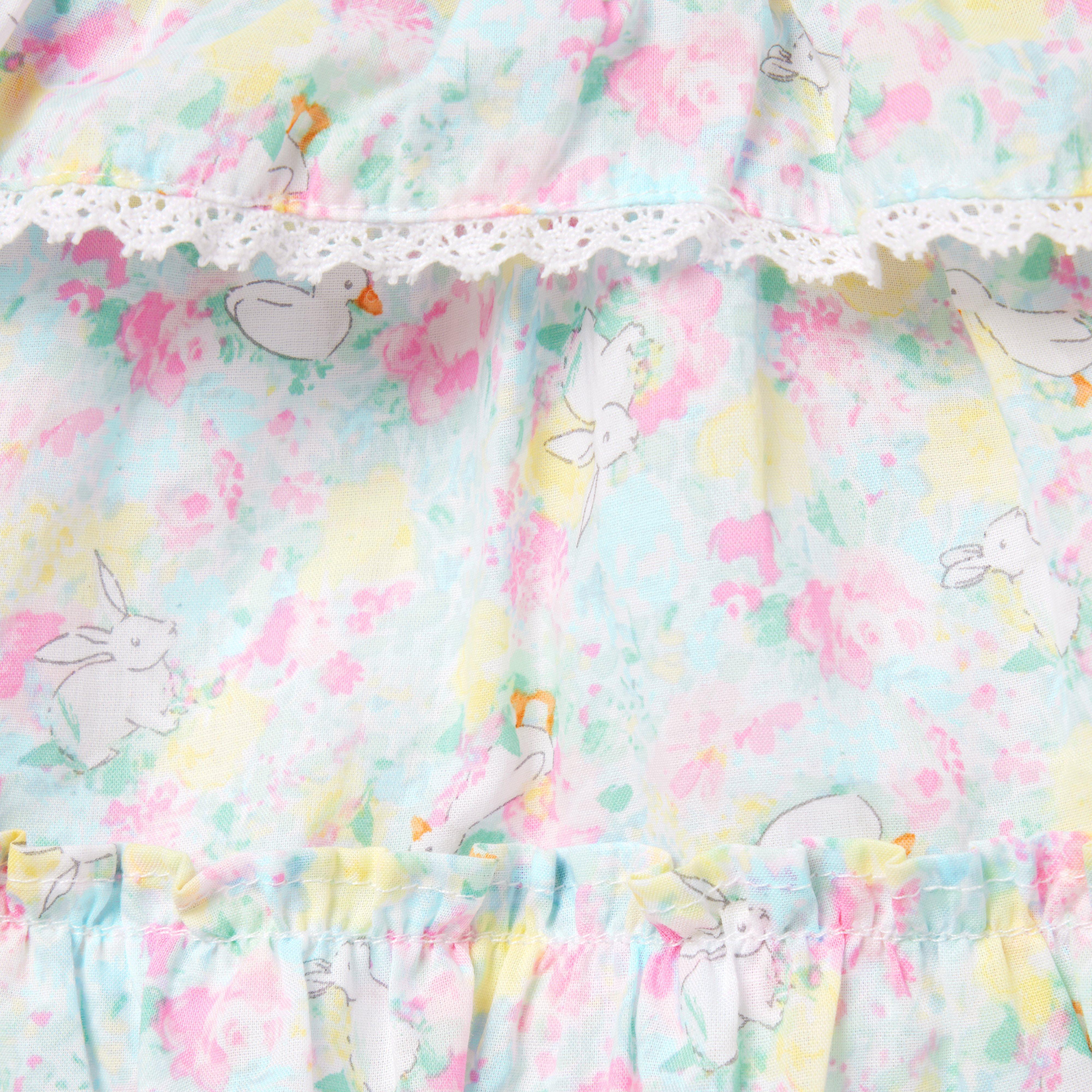 Baby Floral Ruffle Matching Set image number 2