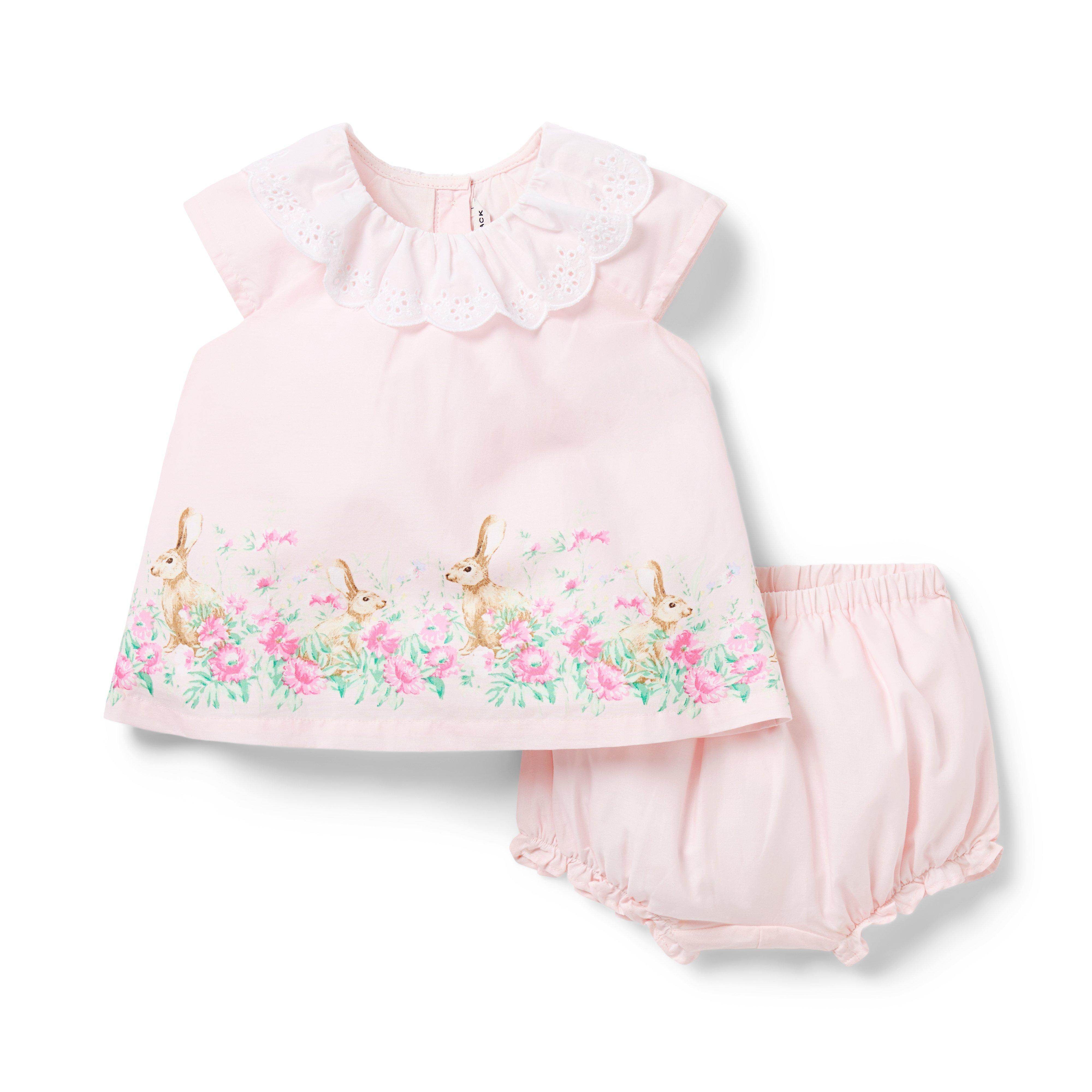 Baby Floral Bunny Matching Set