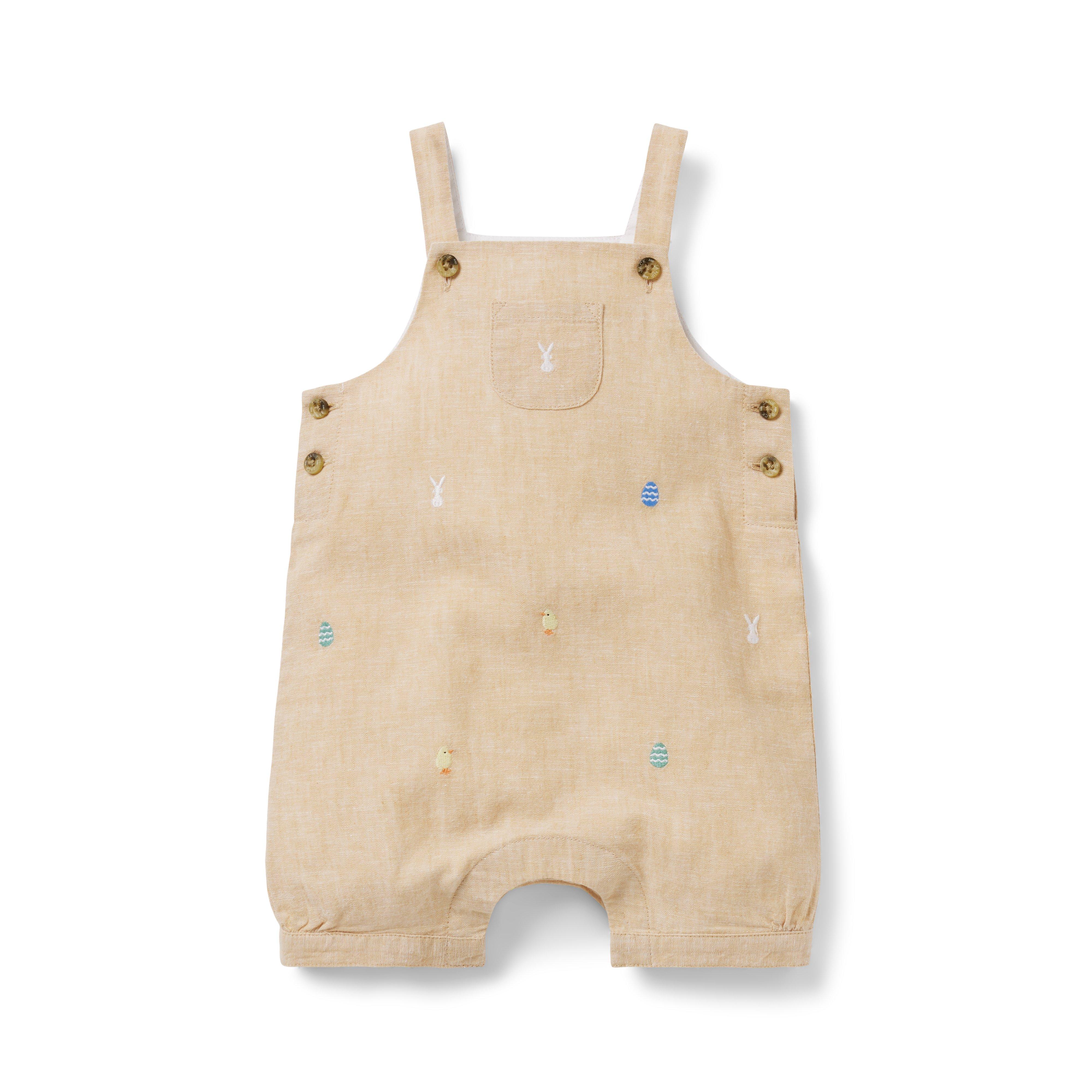 Baby Embroidered Easter Icon Overall