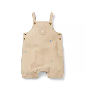 Baby Embroidered Easter Icon Overall
