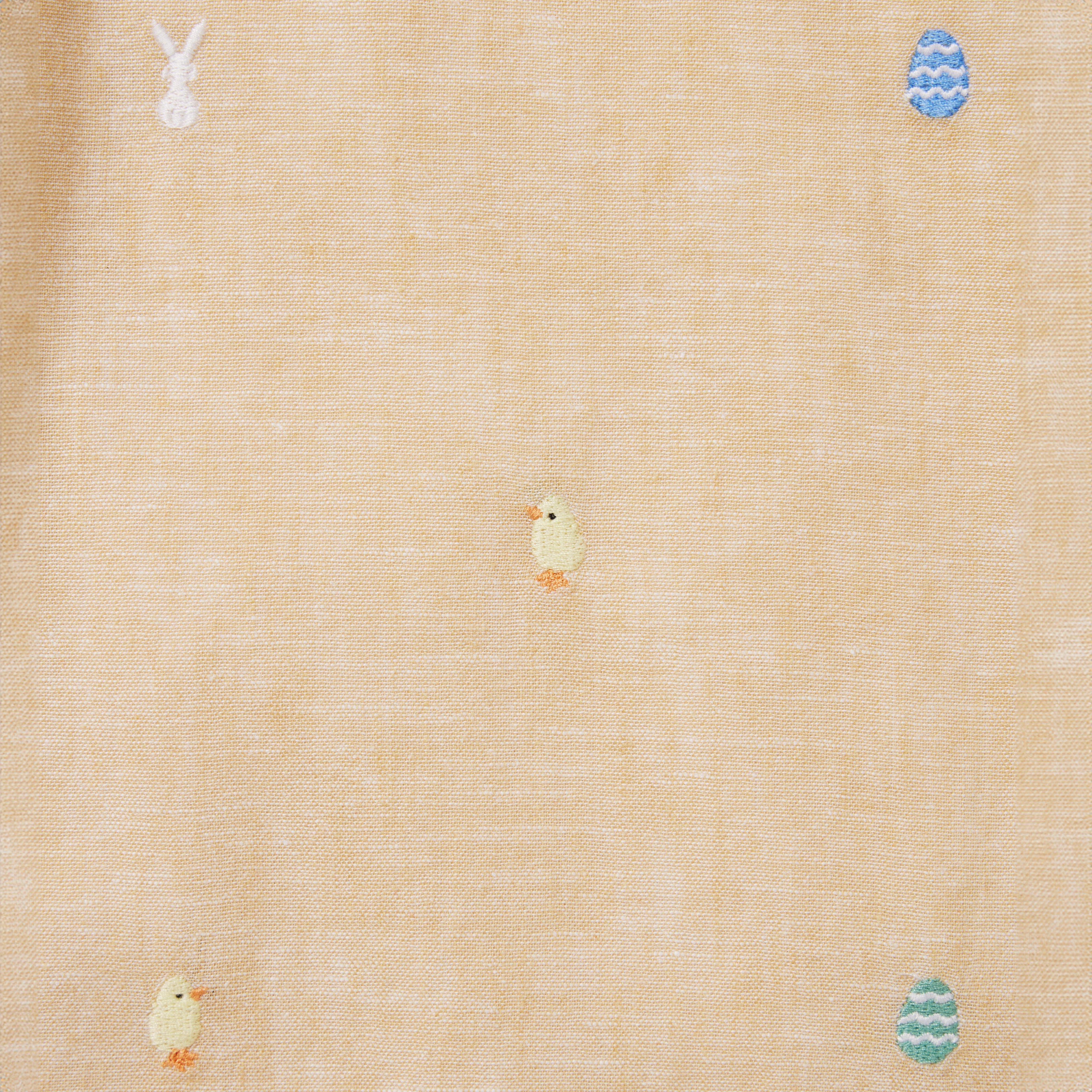 Baby Embroidered Easter Icon Overall image number 2