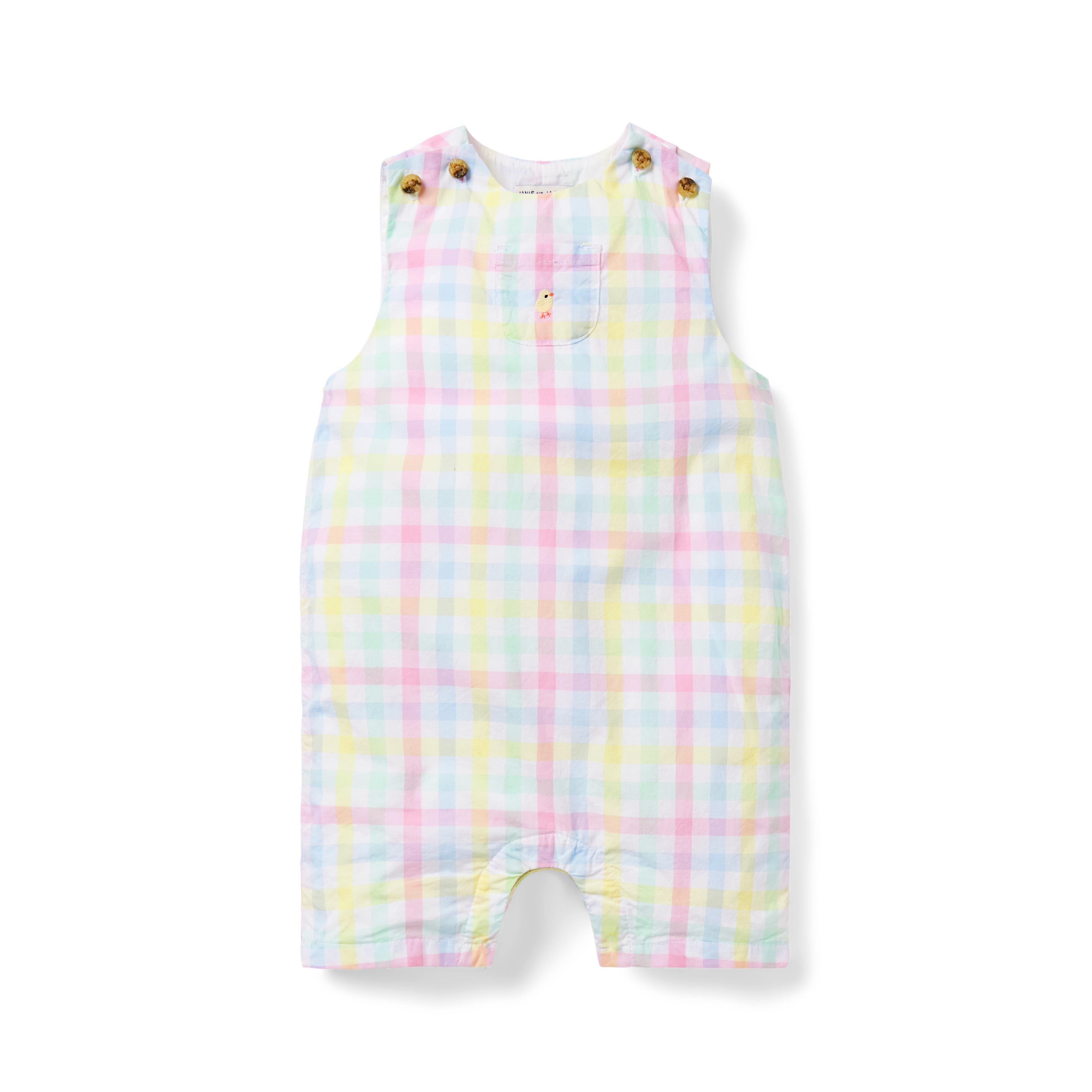 Baby Gingham Romper image number 0