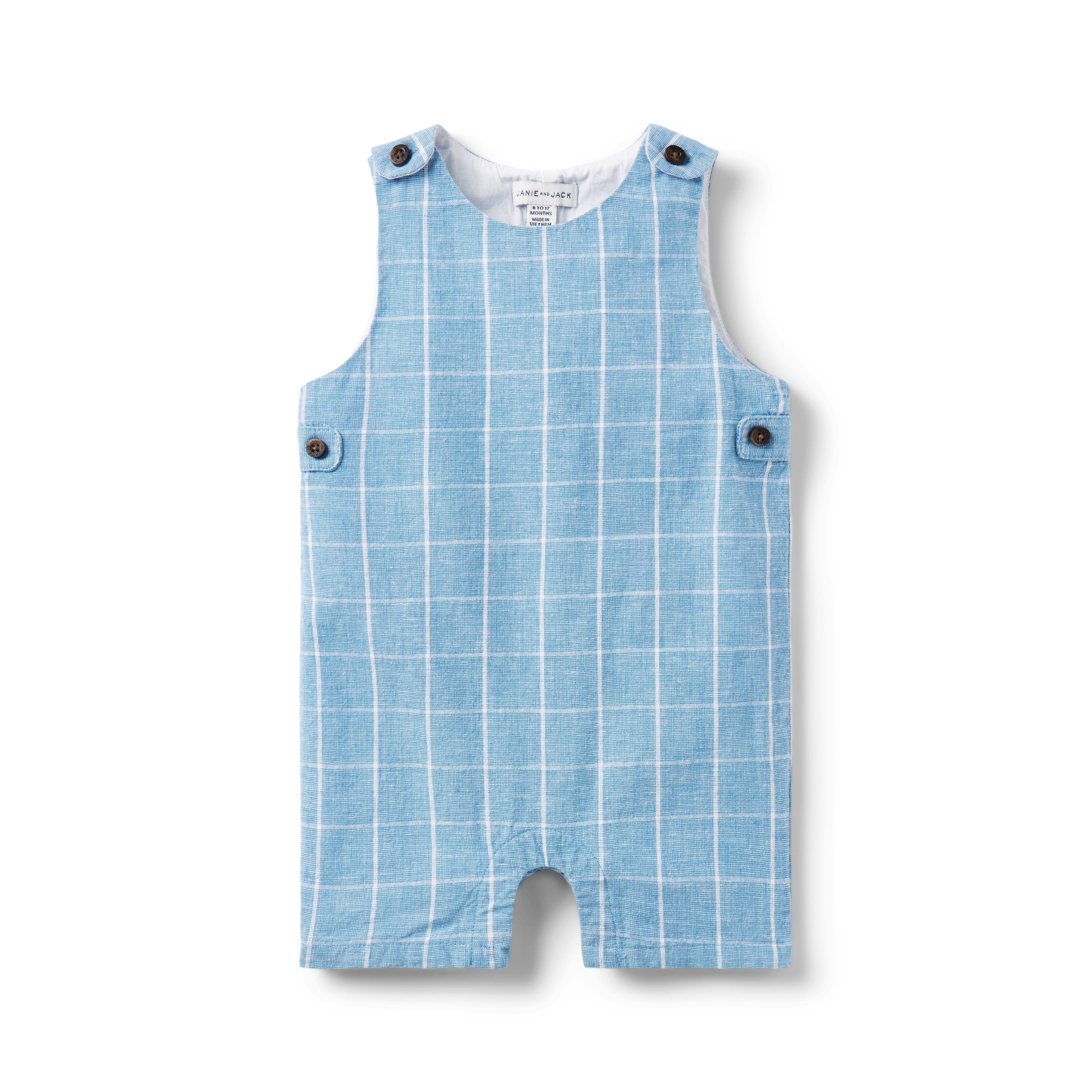 Baby Tattersall Romper image number 0