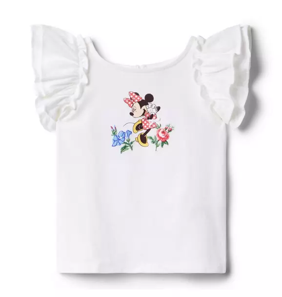 Disney Minnie Mouse Flower Tee image number 0