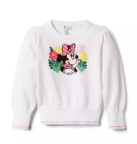 Disney Minnie Mouse Flower Sweater image number 0