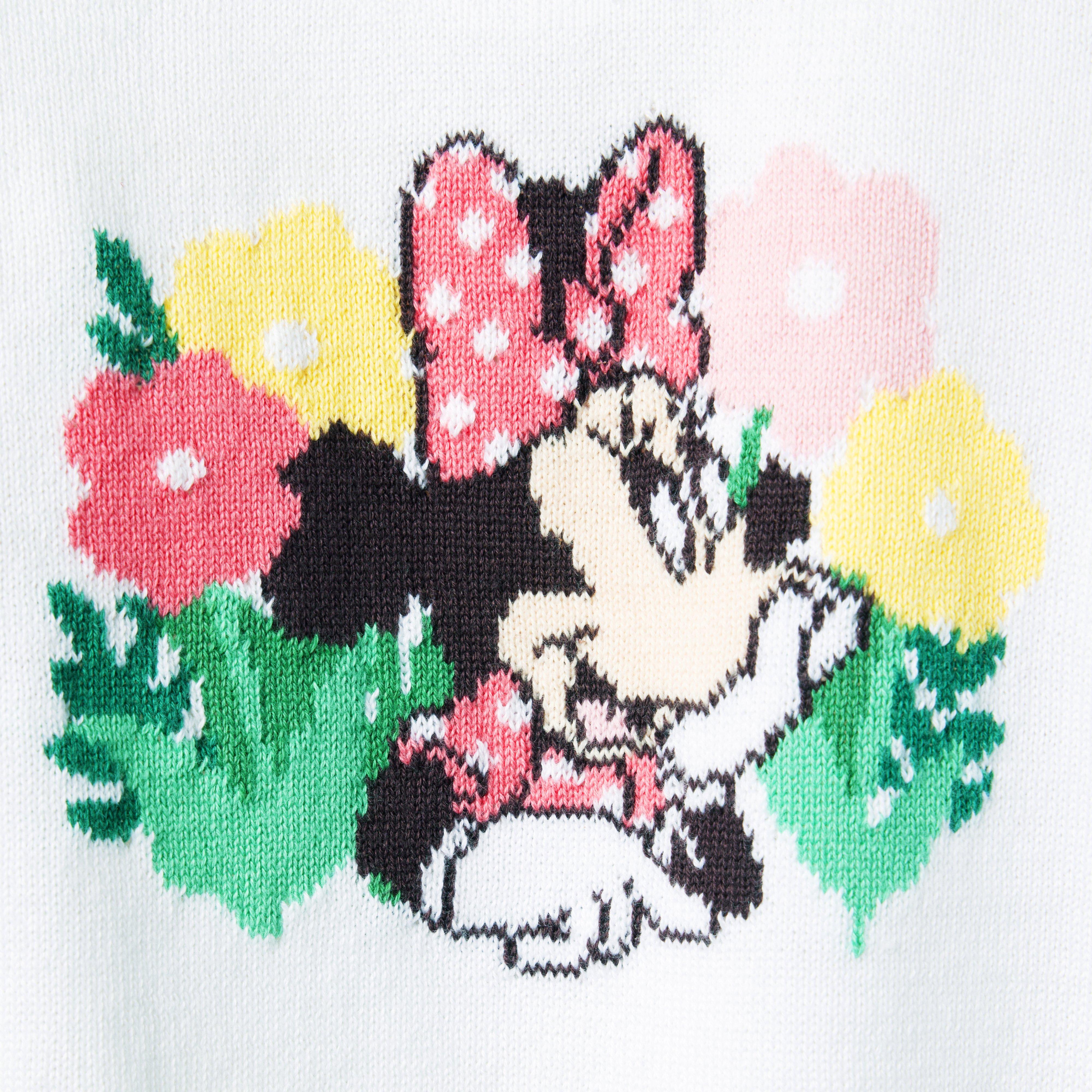 Disney Minnie Mouse Flower Sweater