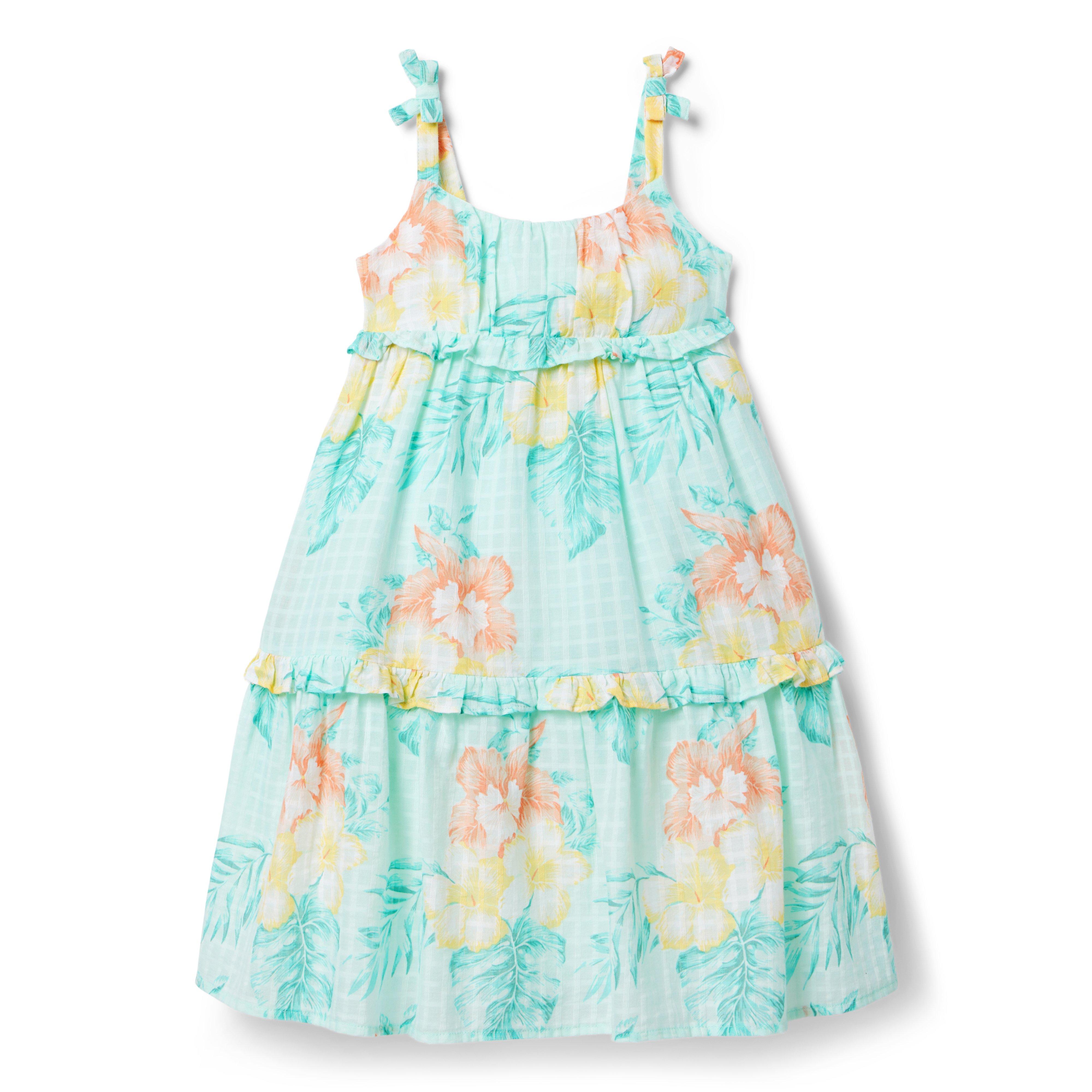 Hibiscus Tiered Sundress image number 0