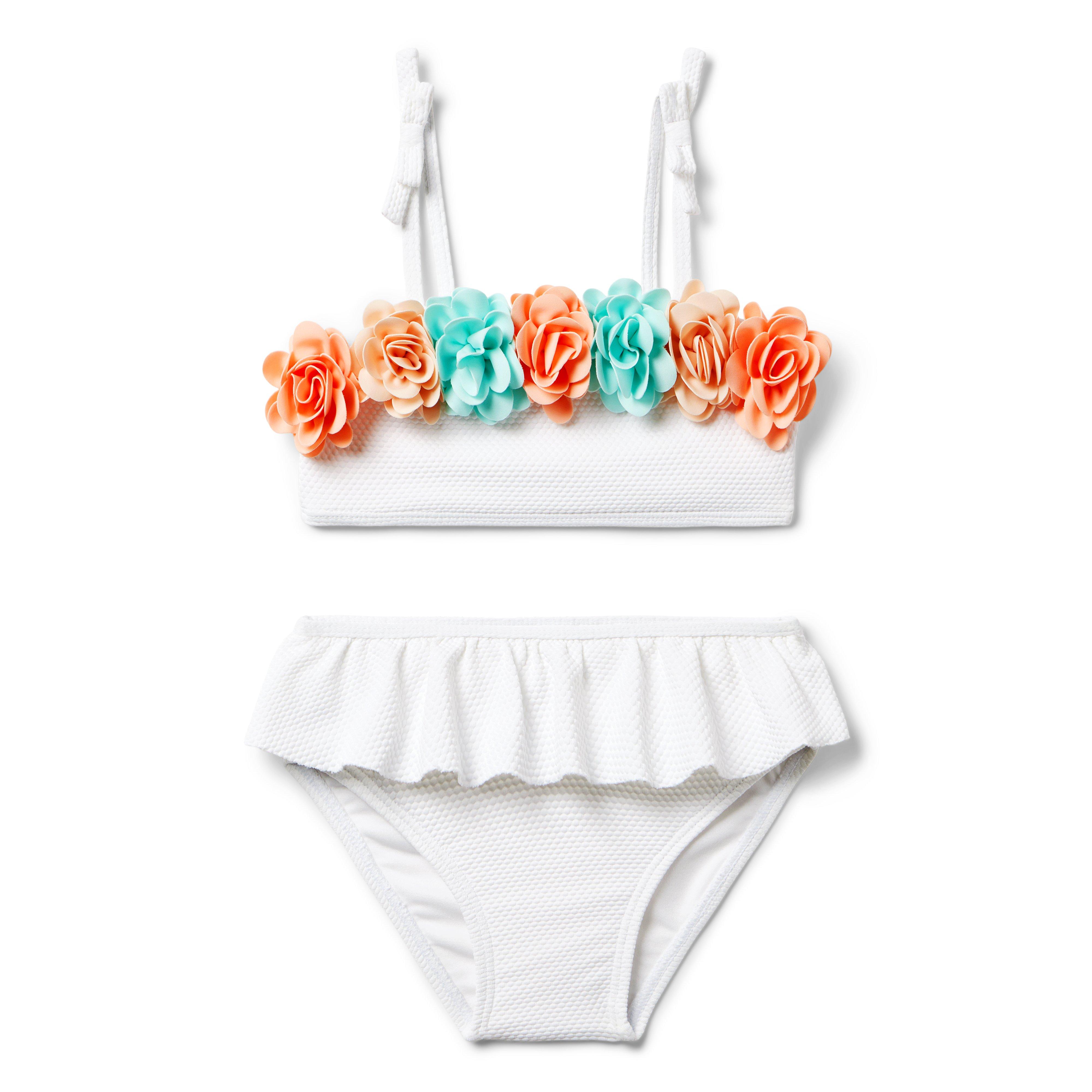 Recycled Rosette 2-Piece Swimsuit