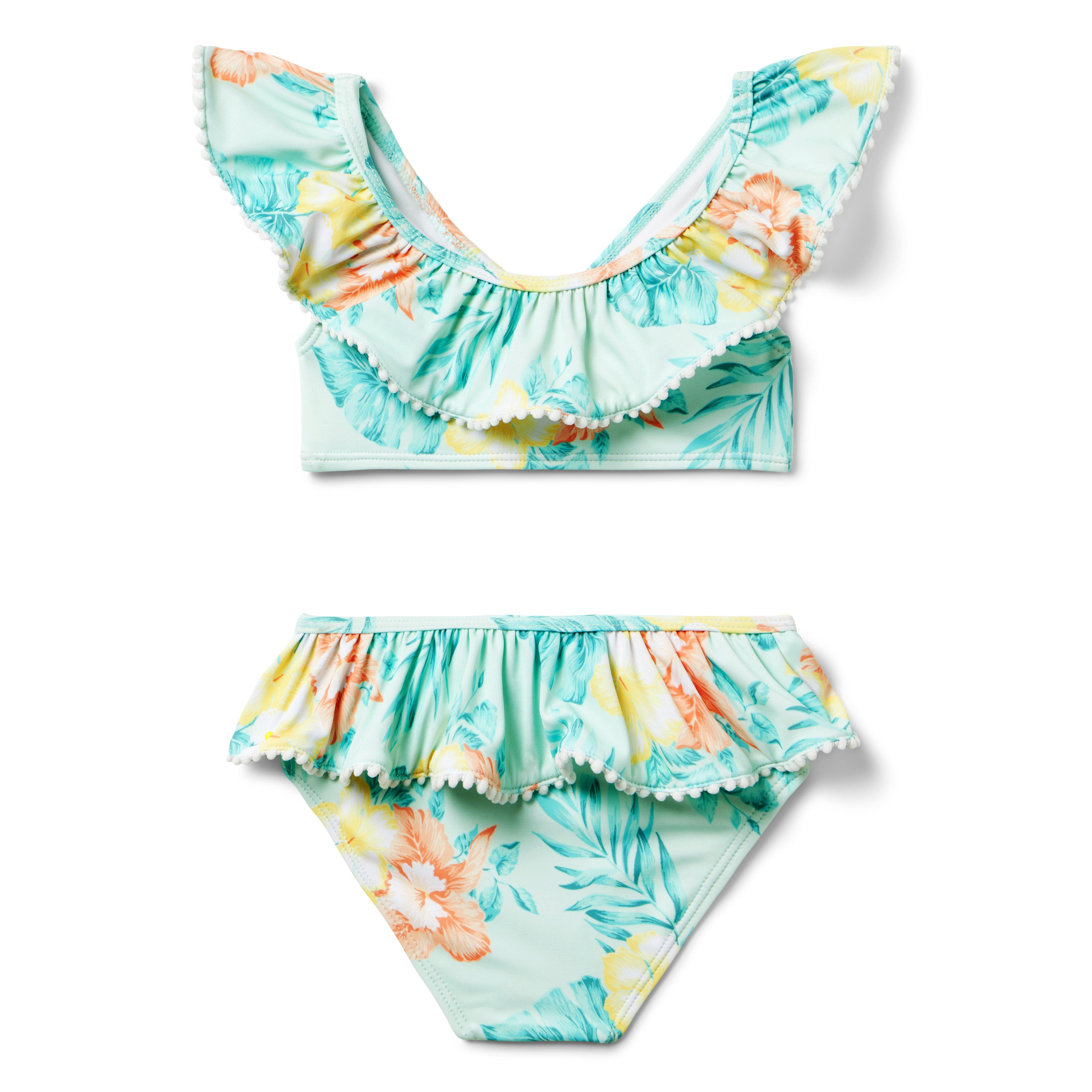 Recycled Hibiscus 2-Piece Swimsuit image number 1