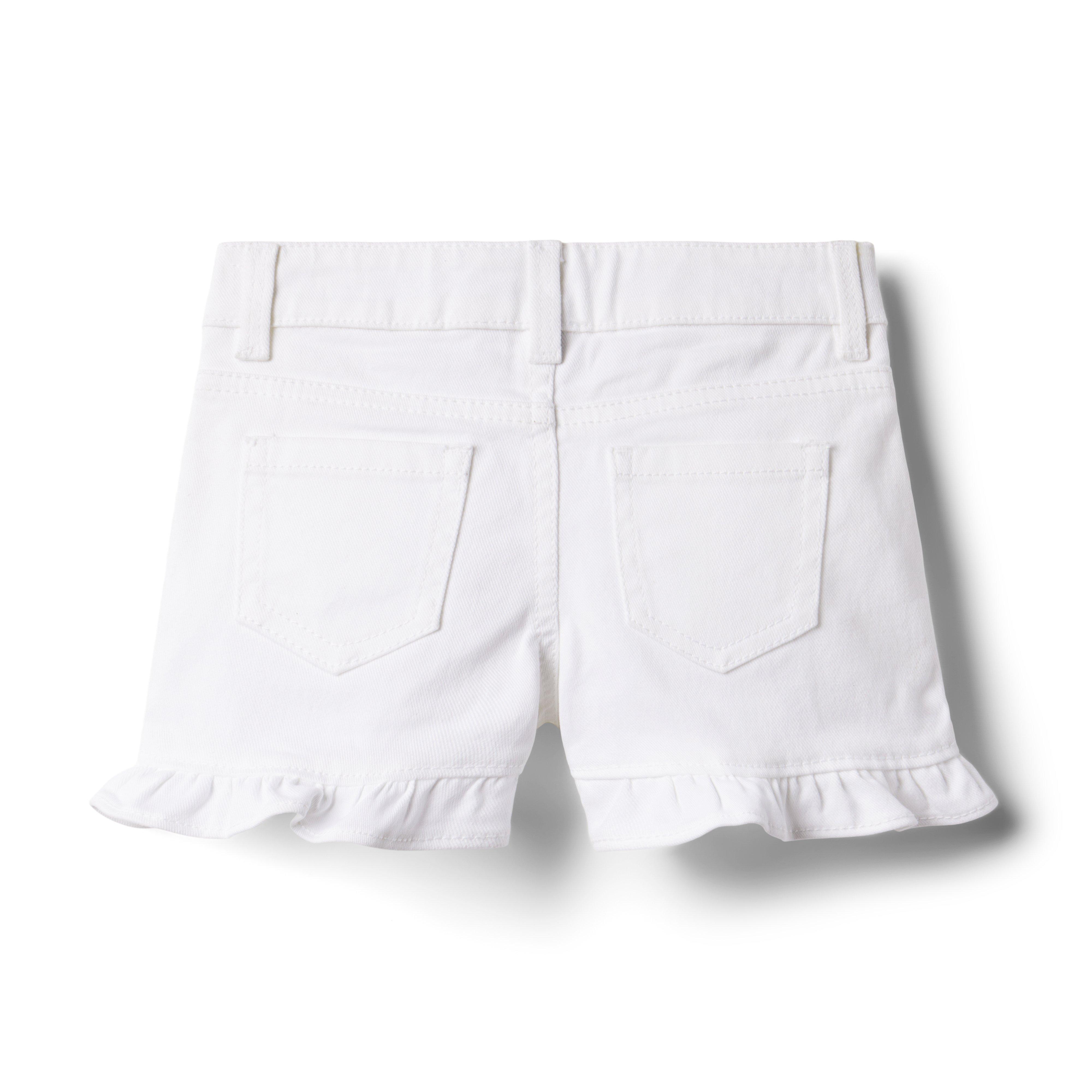 Ruffle Hem Twill Short image number 1