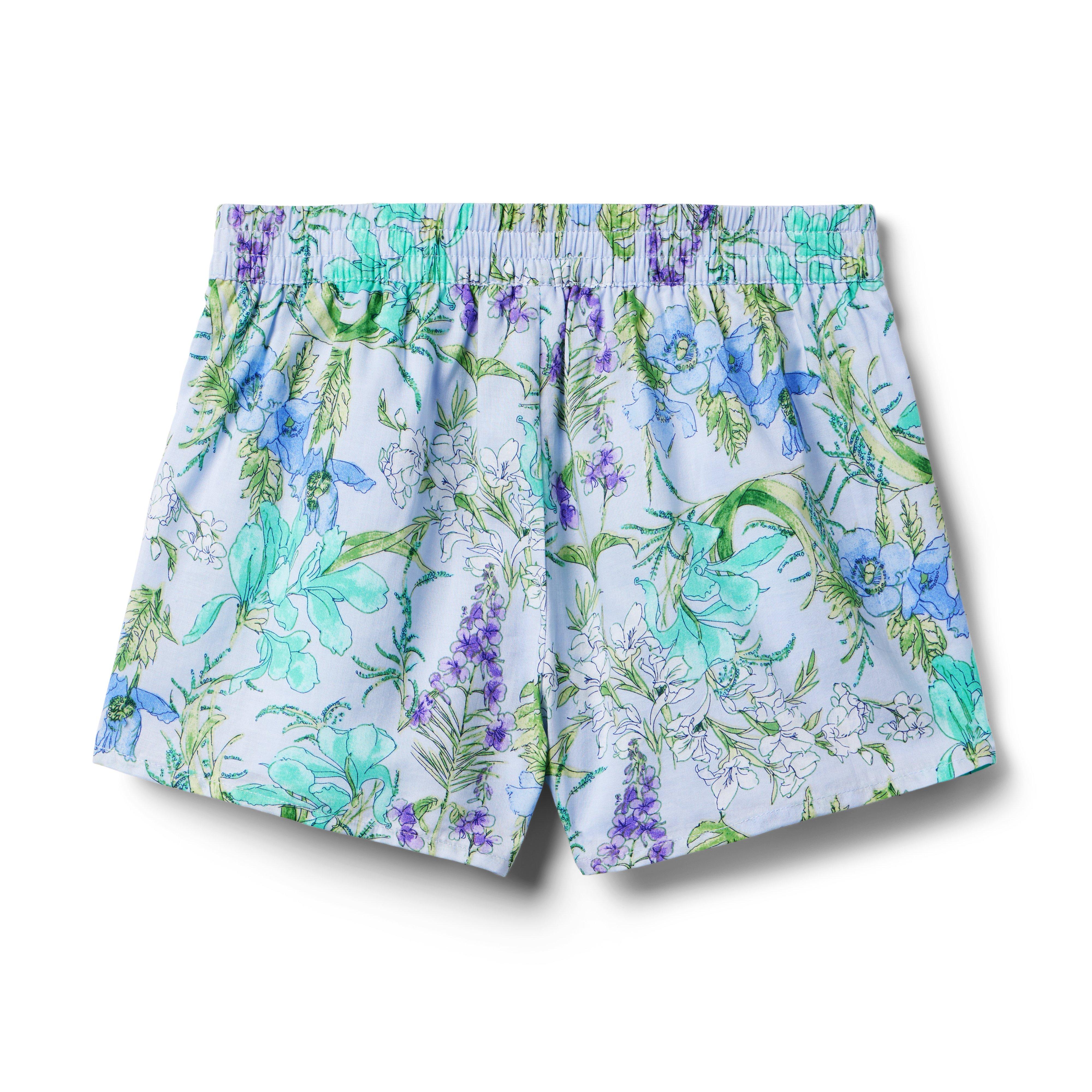 Floral Pull-On Short   image number 1