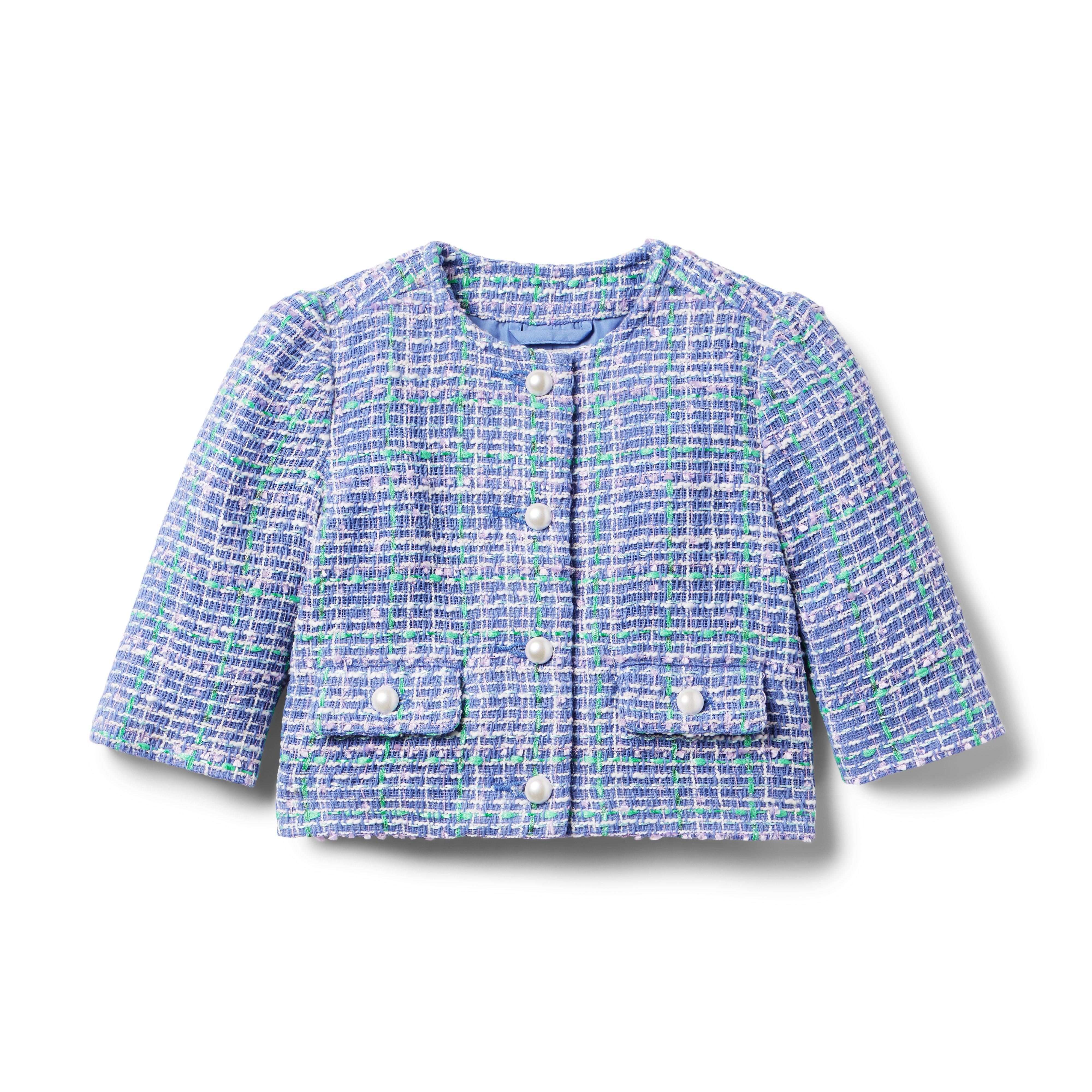 Girl Lavender Tweed Jacket by Janie and Jack