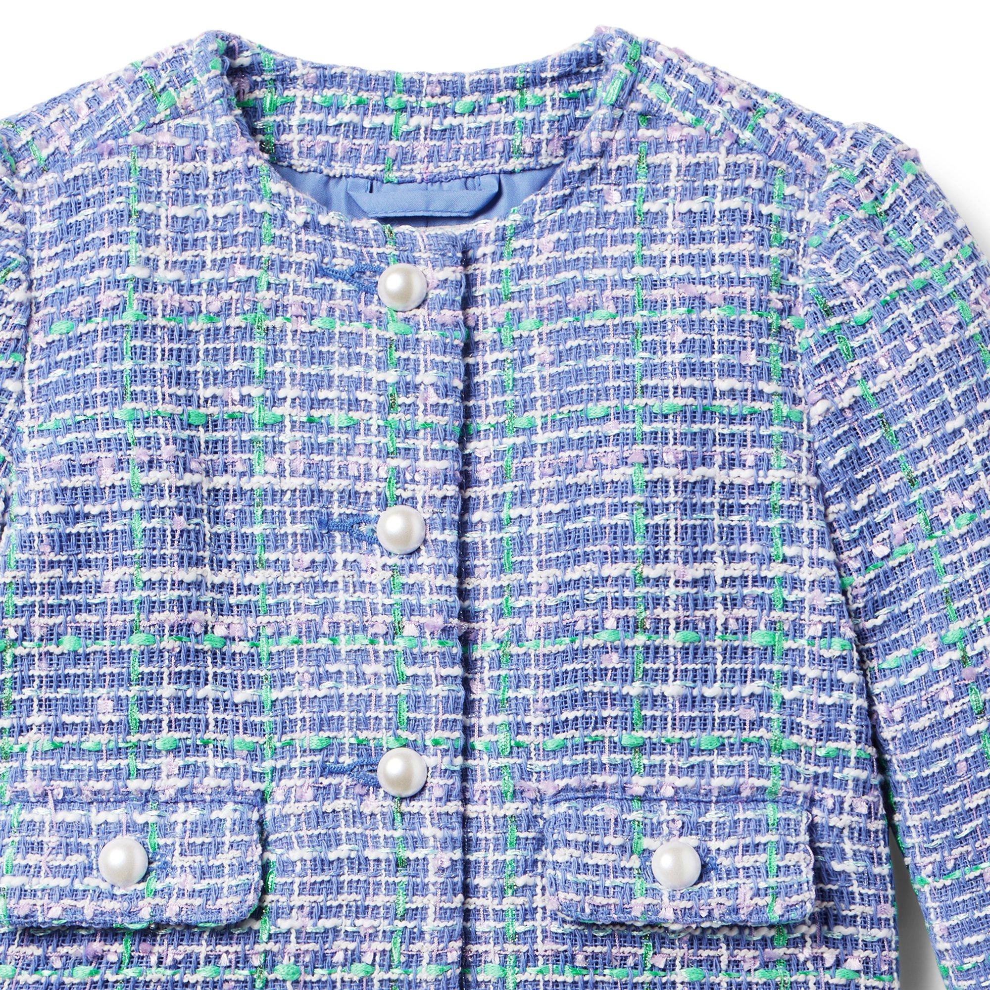 Girl Lavender Tweed Jacket by Janie and Jack