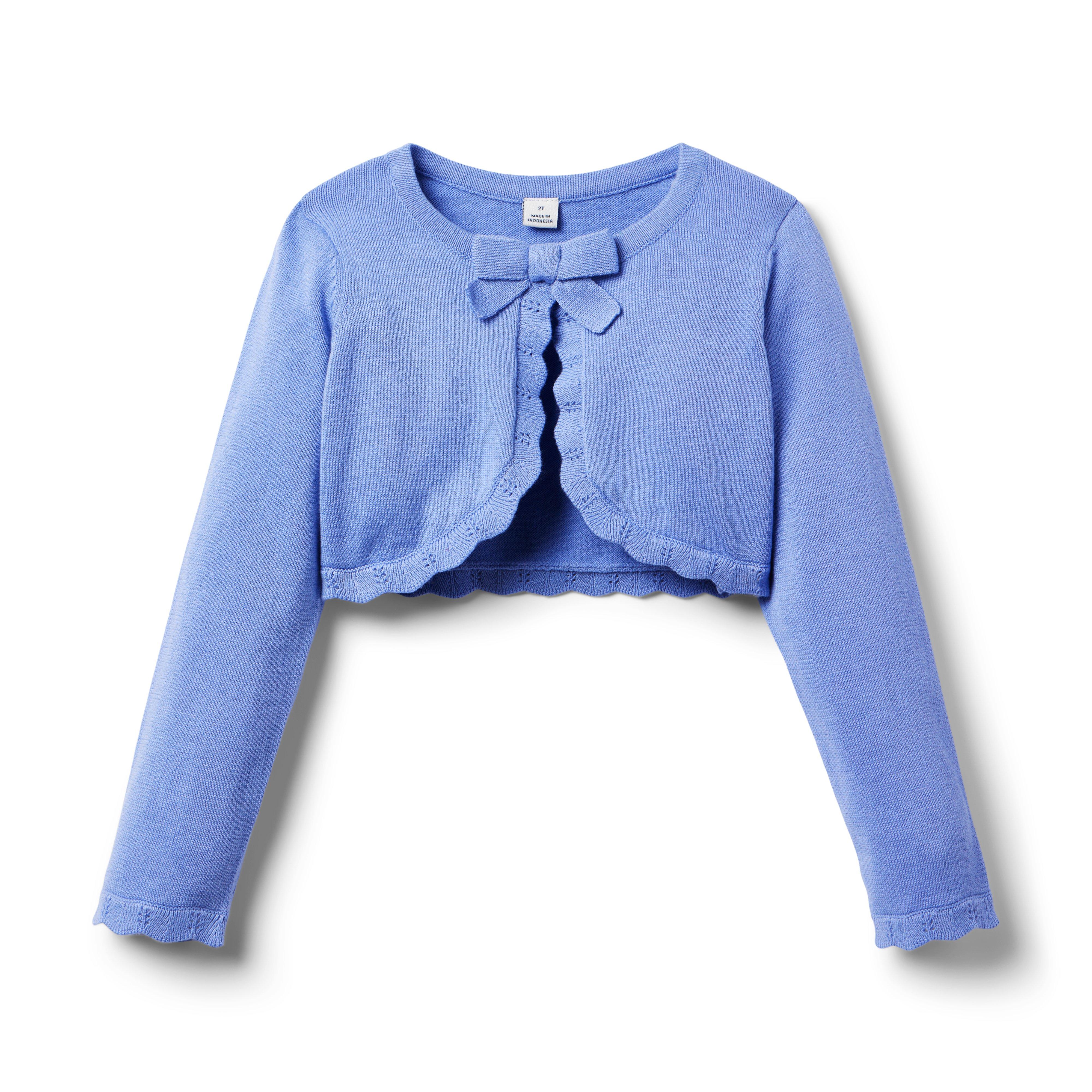 Bow Cropped Cardigan image number 0