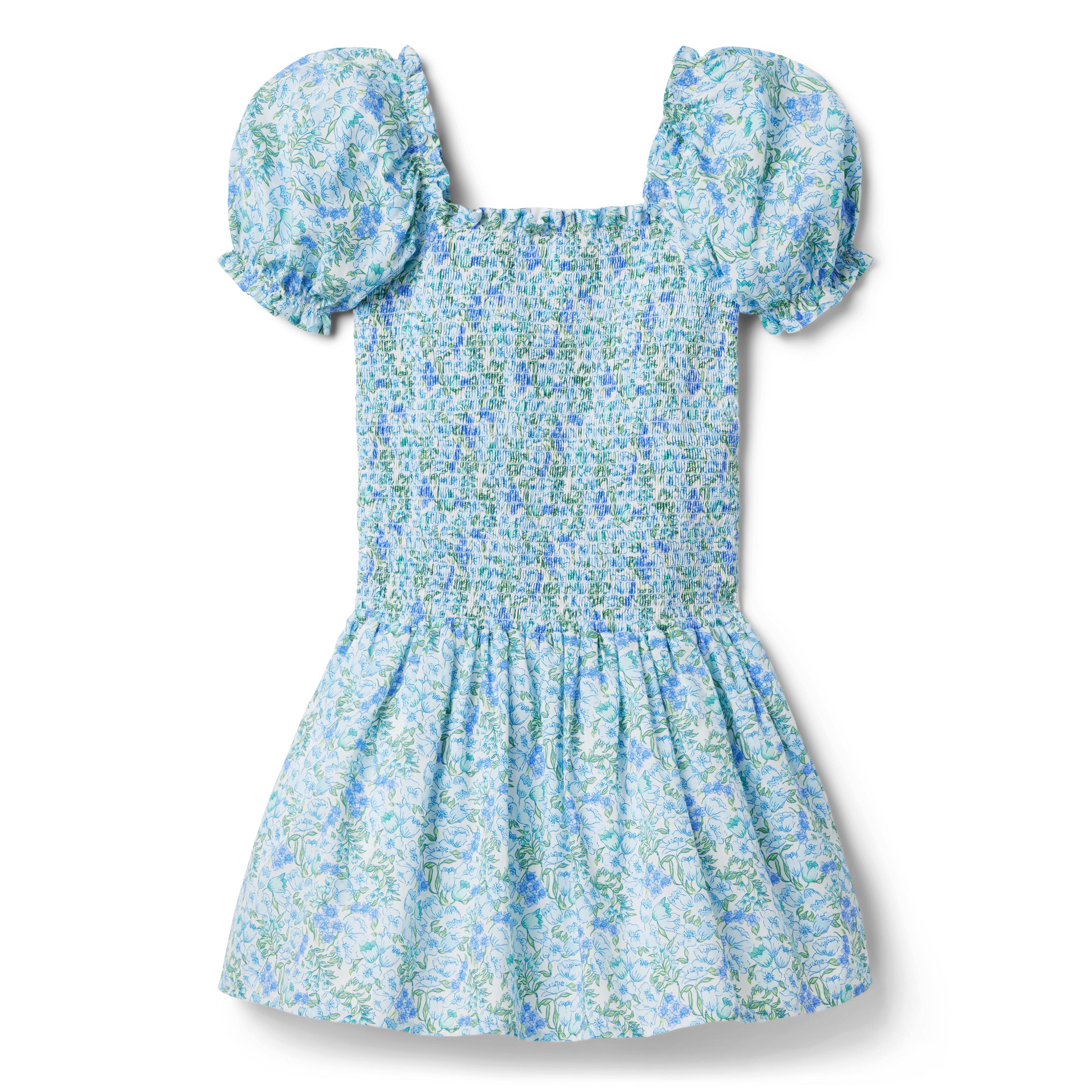 Janie and jack blue dress best sale