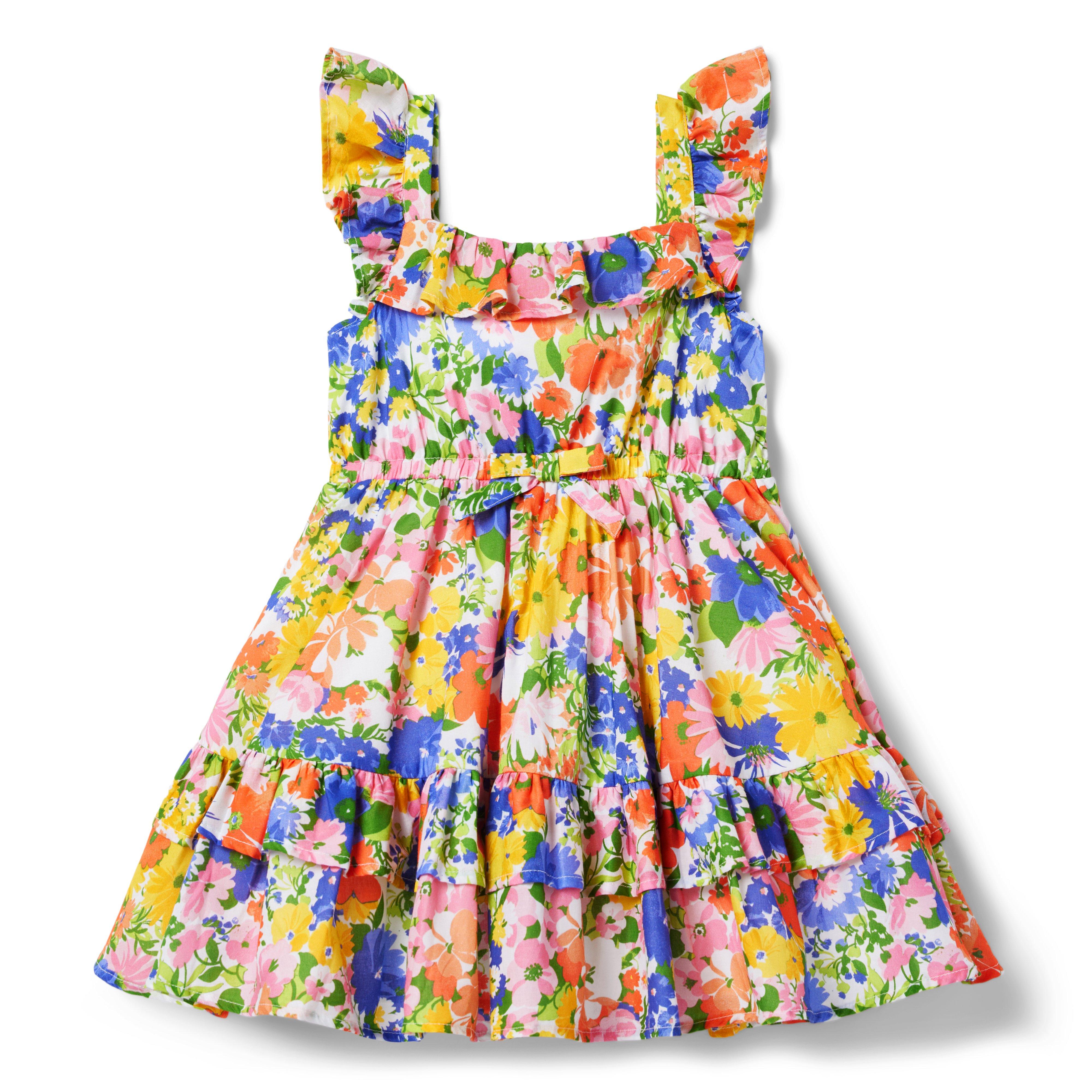 Floral Ruffle Dress