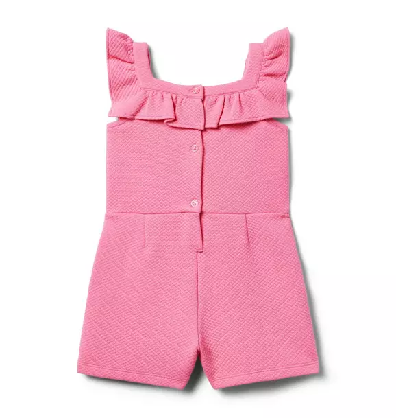 Ruffle Quilted Romper image number 1