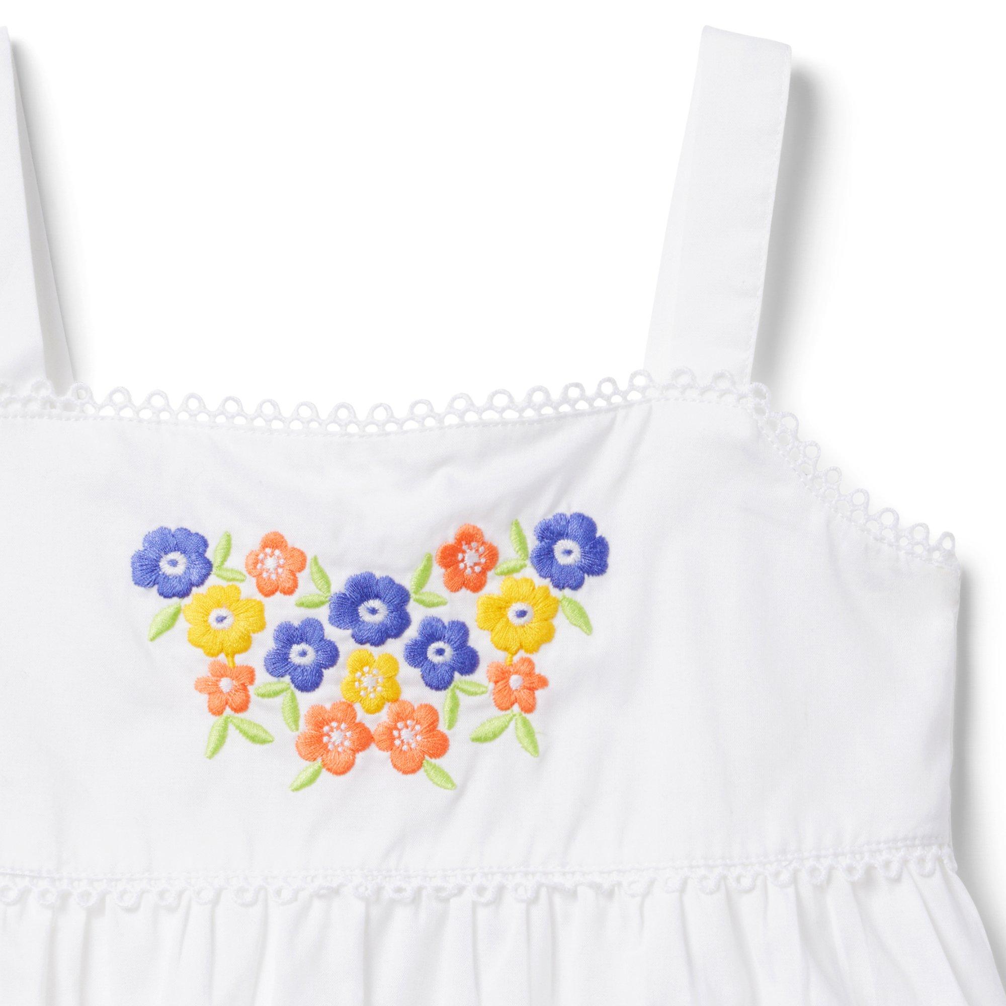 Embroidered Floral Top image number 2