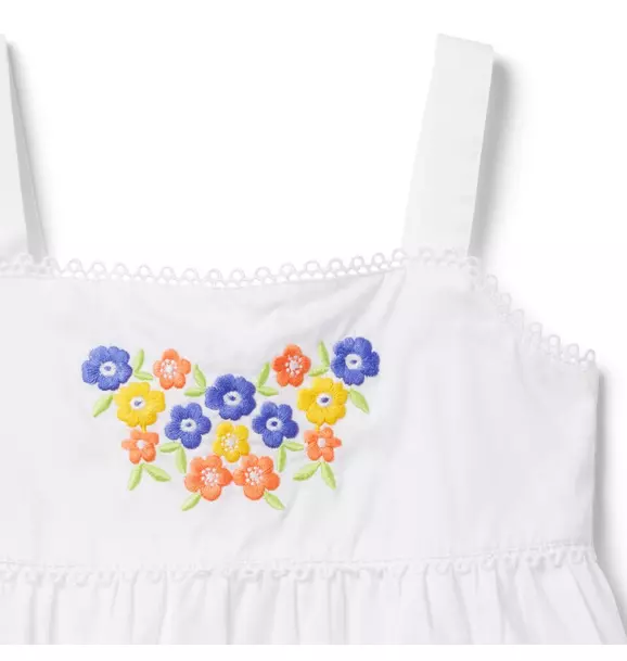 Embroidered Floral Top image number 2