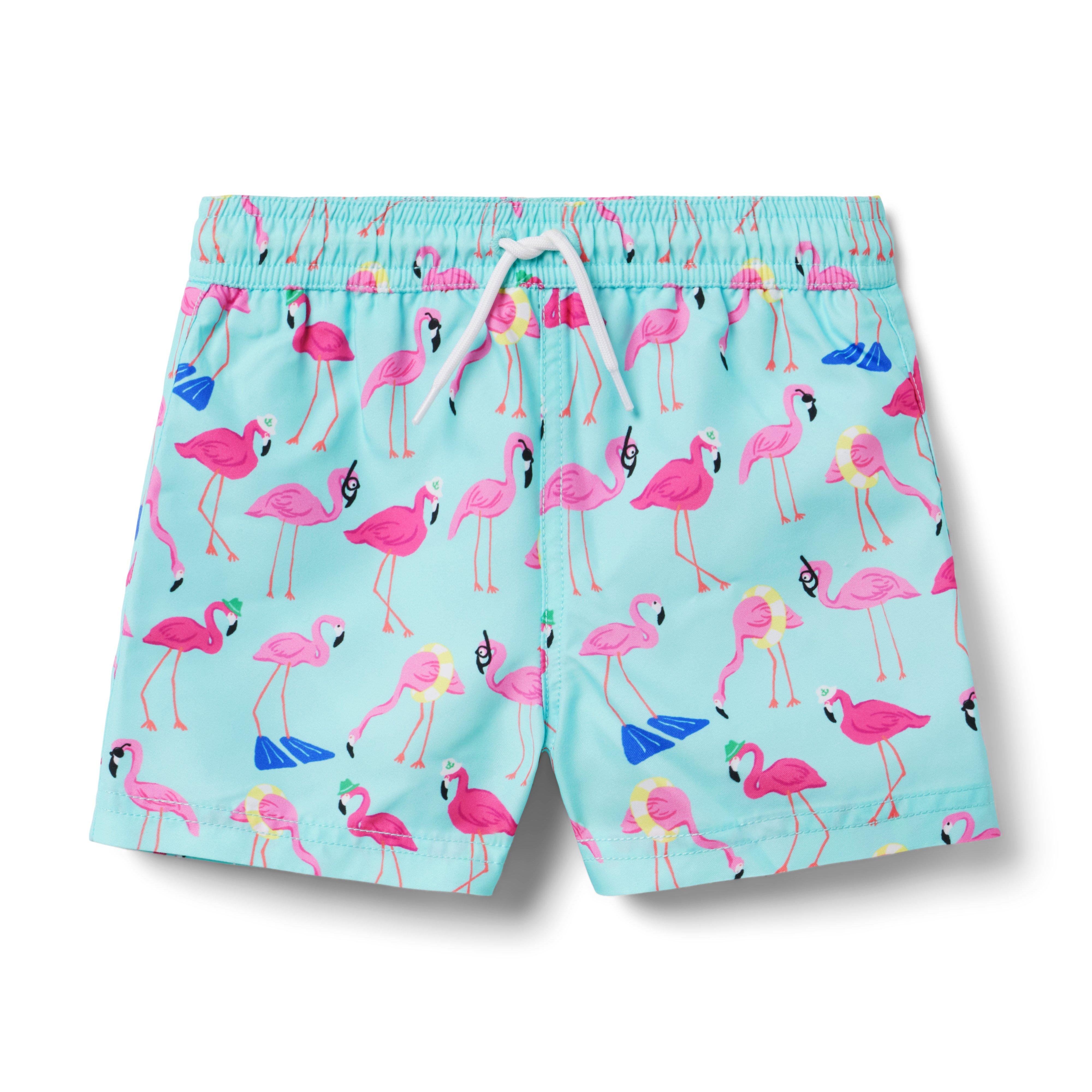 Recycled Flamingo Swim Trunk image number 0