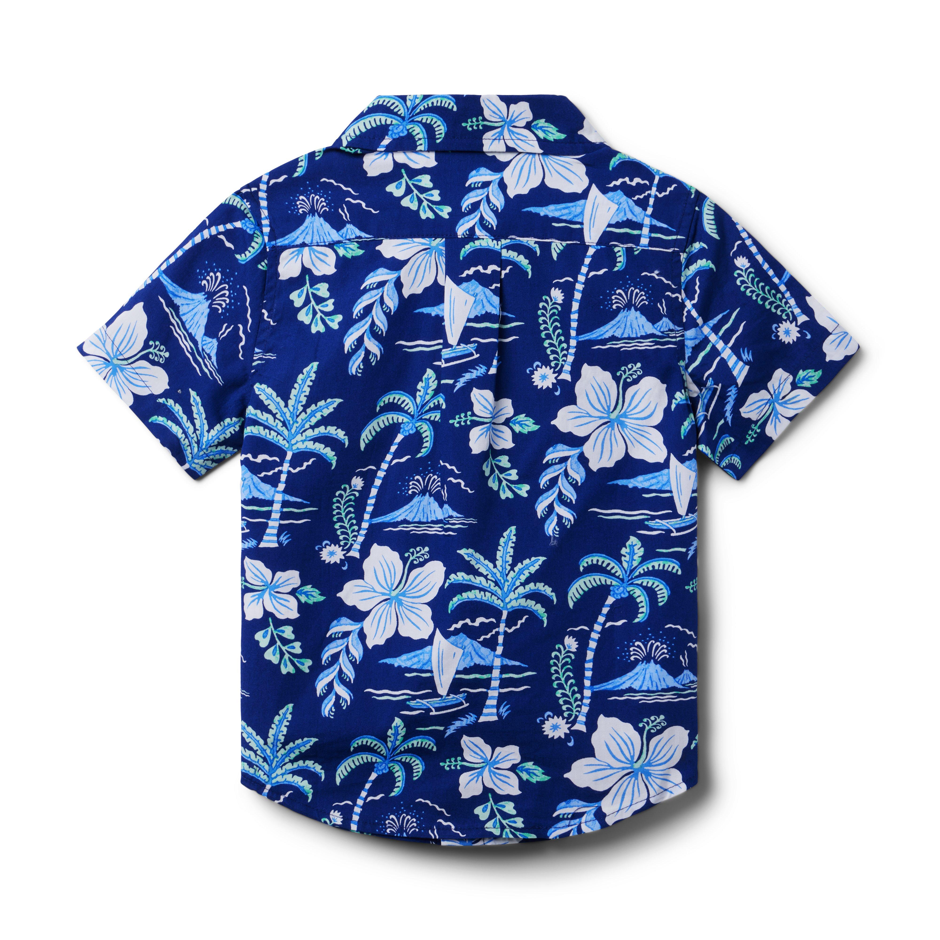 Island Hibiscus Poplin Shirt image number 1