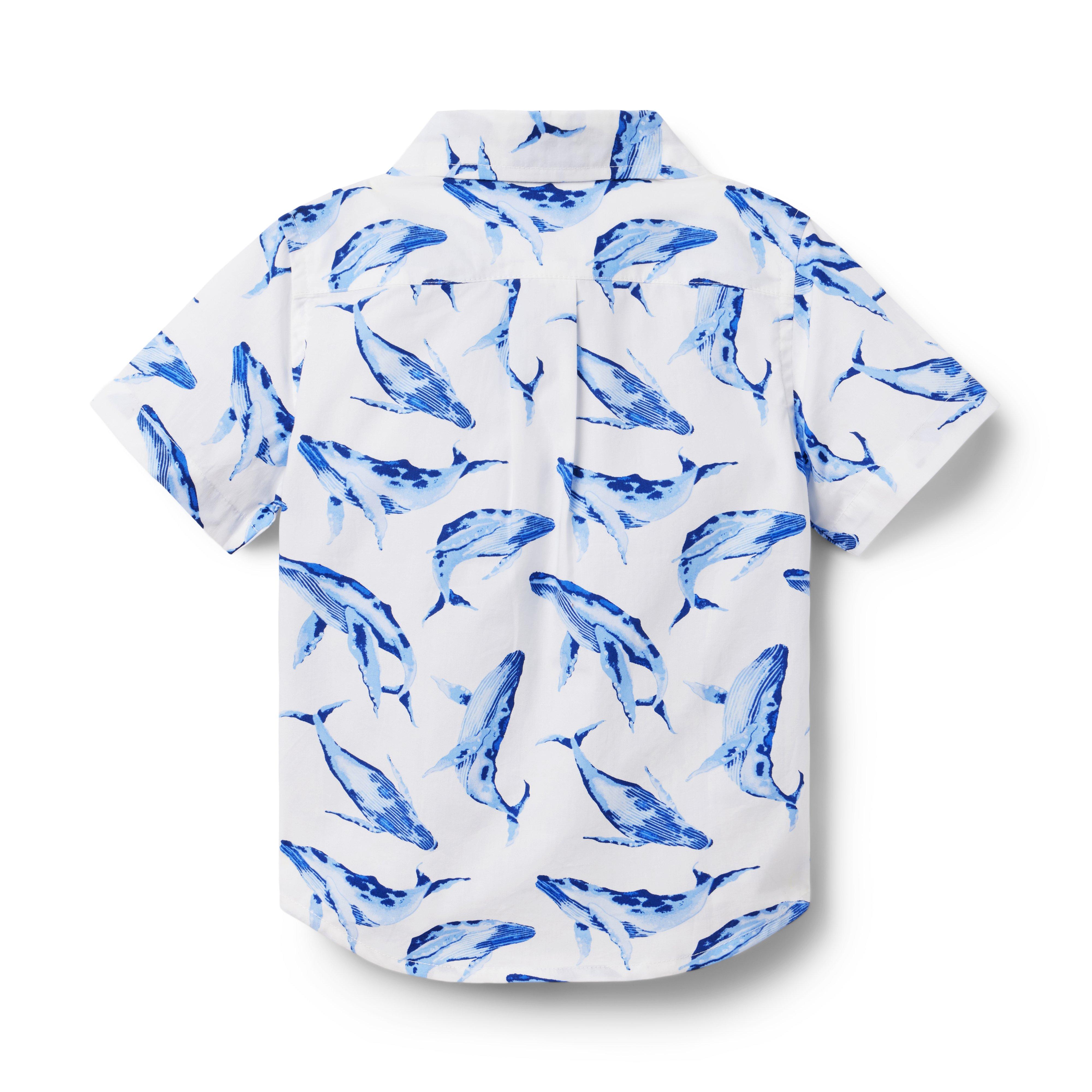 Whale Poplin Shirt image number 1