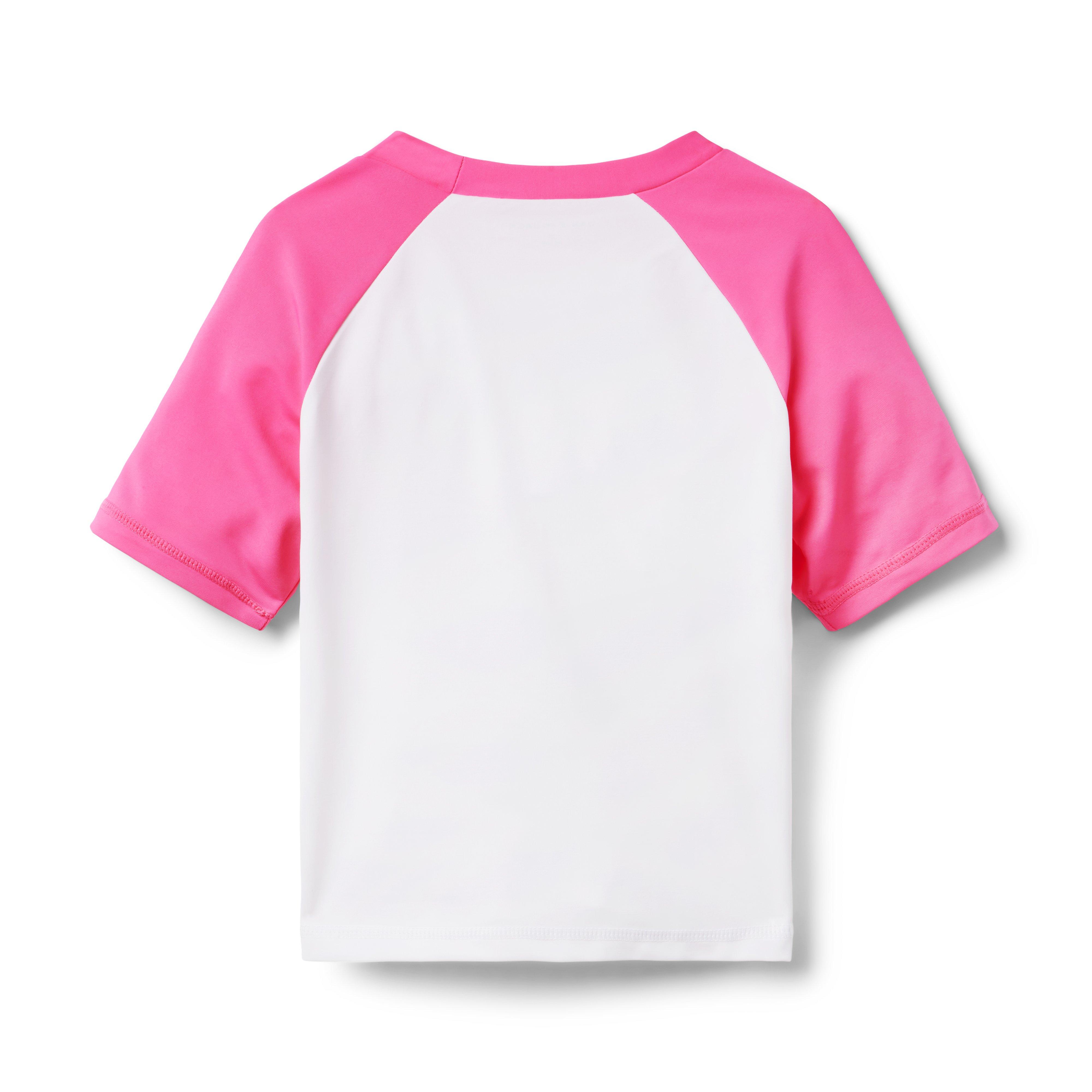 Recycled Colorblocked Rash Guard