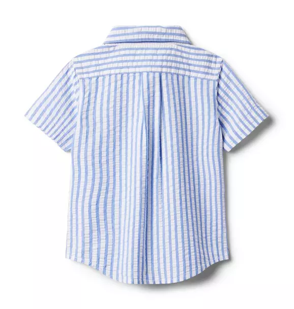 Striped Seersucker Shirt image number 1