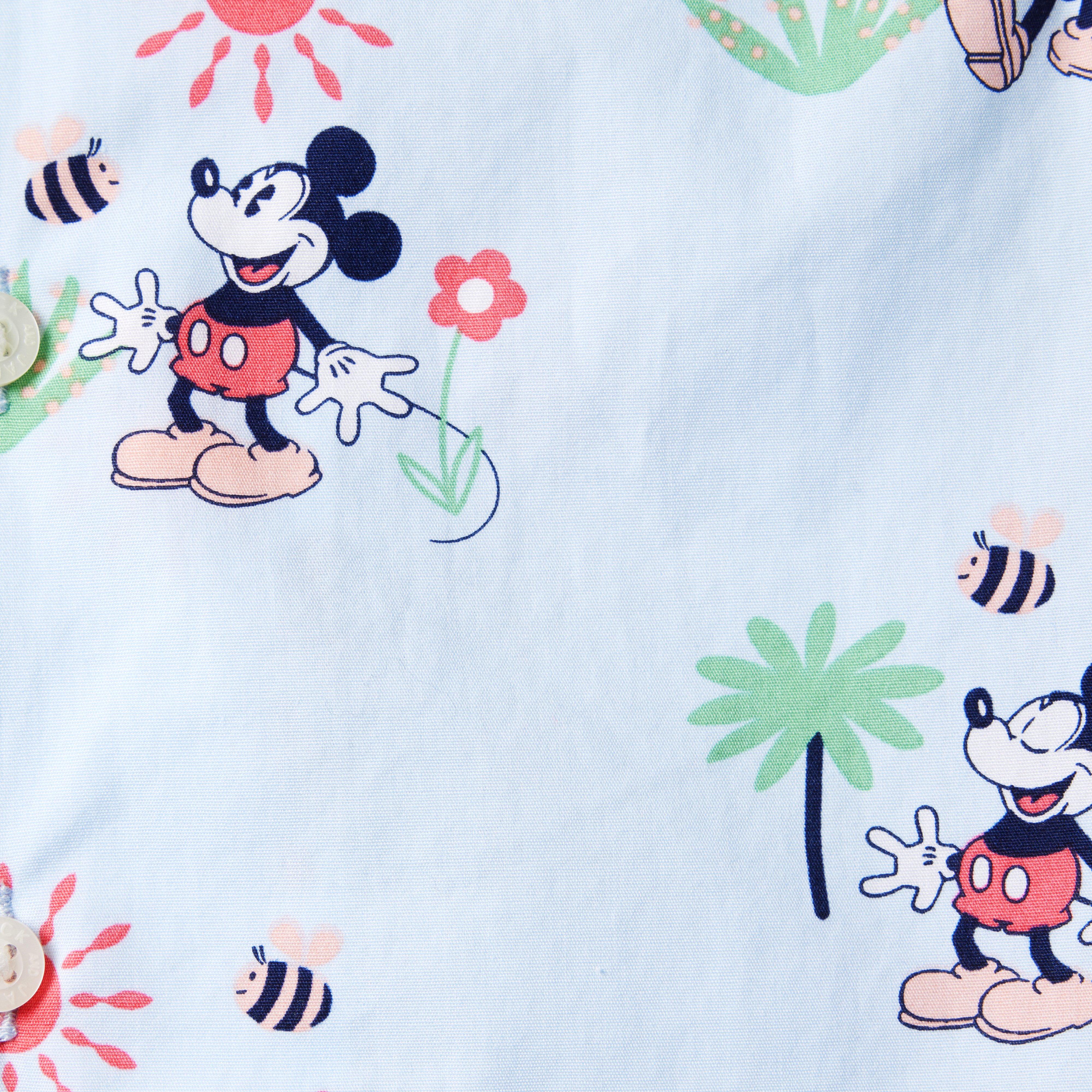 Disney Mickey Mouse Cabana Shirt image number 2