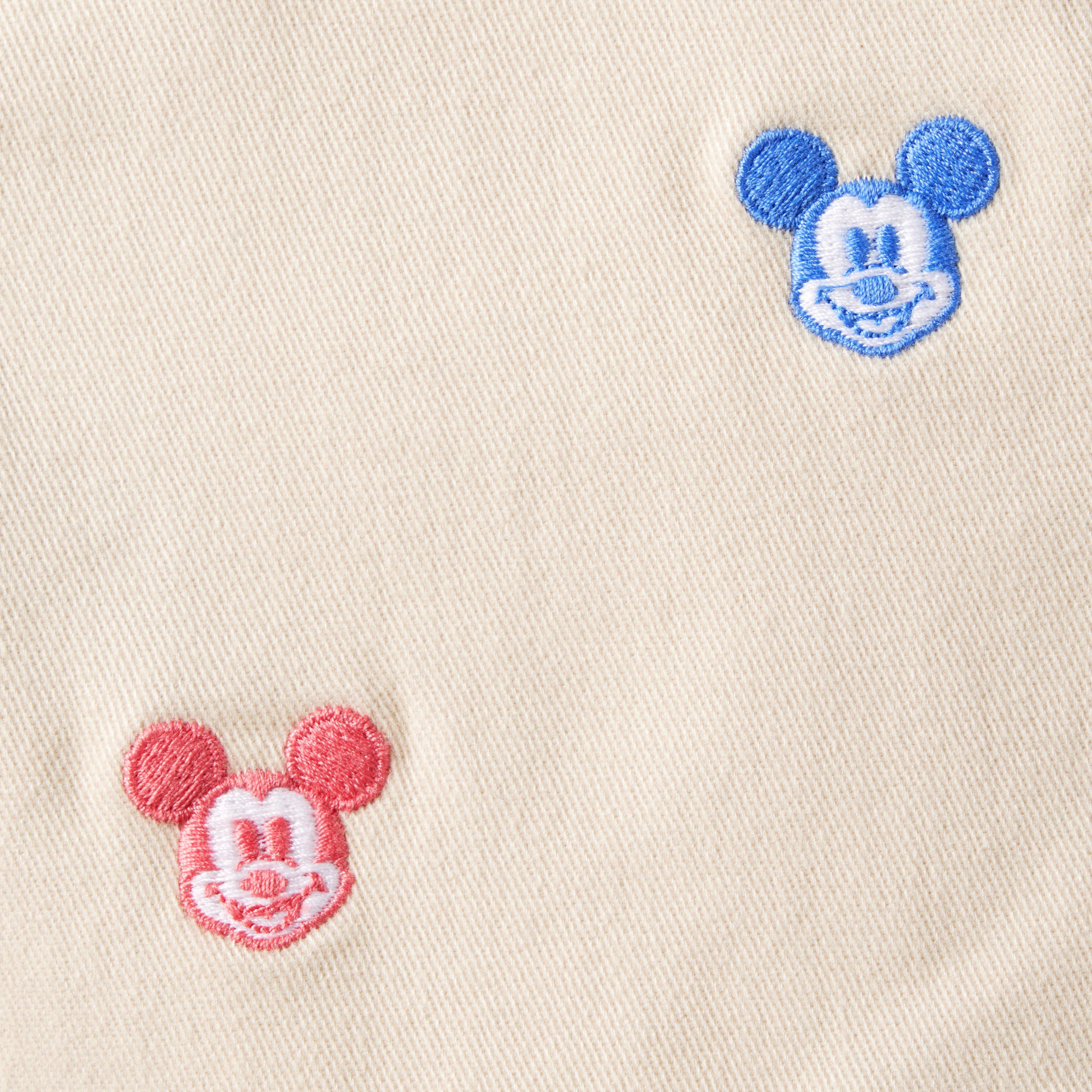 Disney Mickey Mouse Embroidered Twill Short