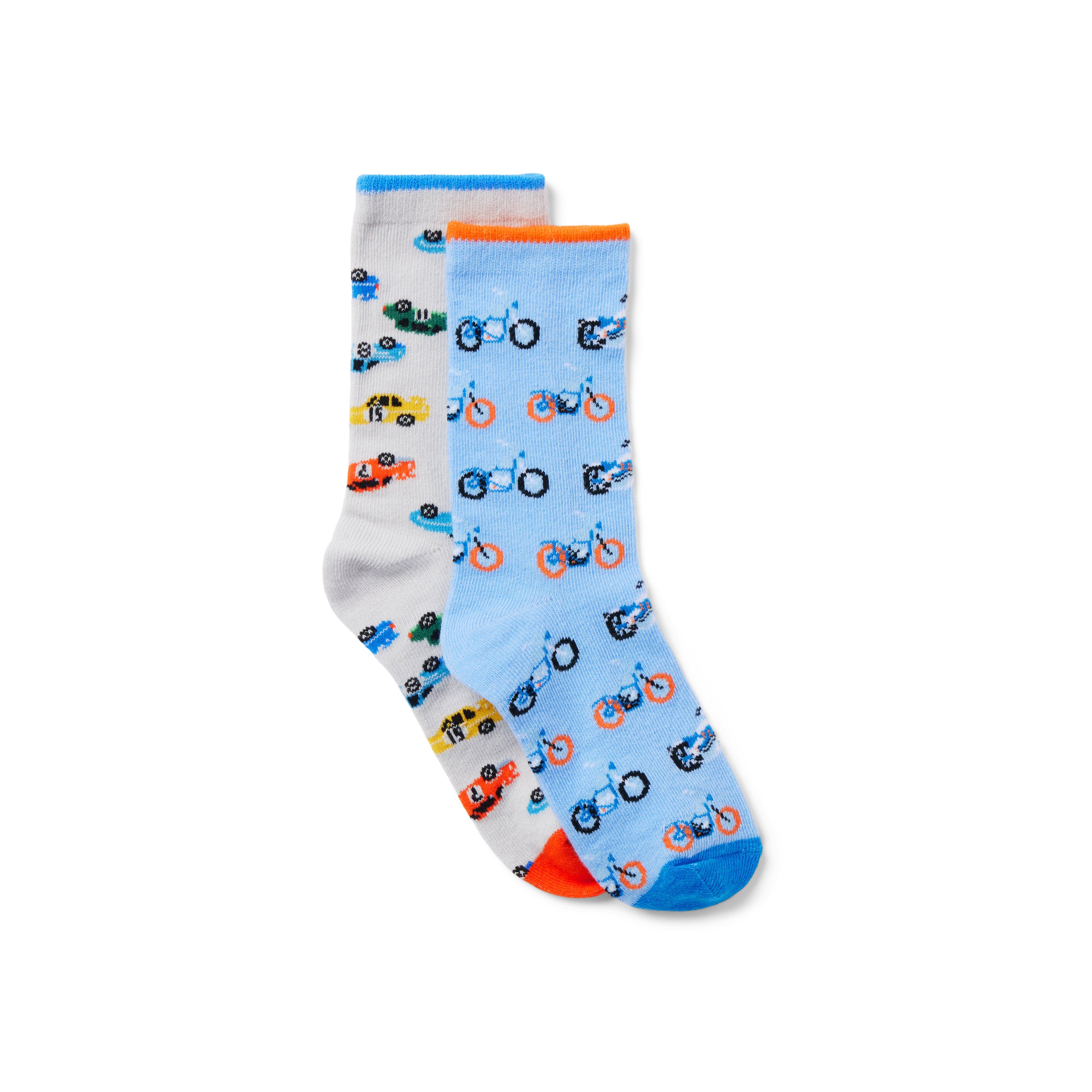 Car And Motorcycle Sock 2-Pack