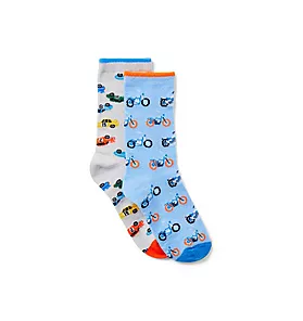 Car And Motorcycle Sock 2-Pack